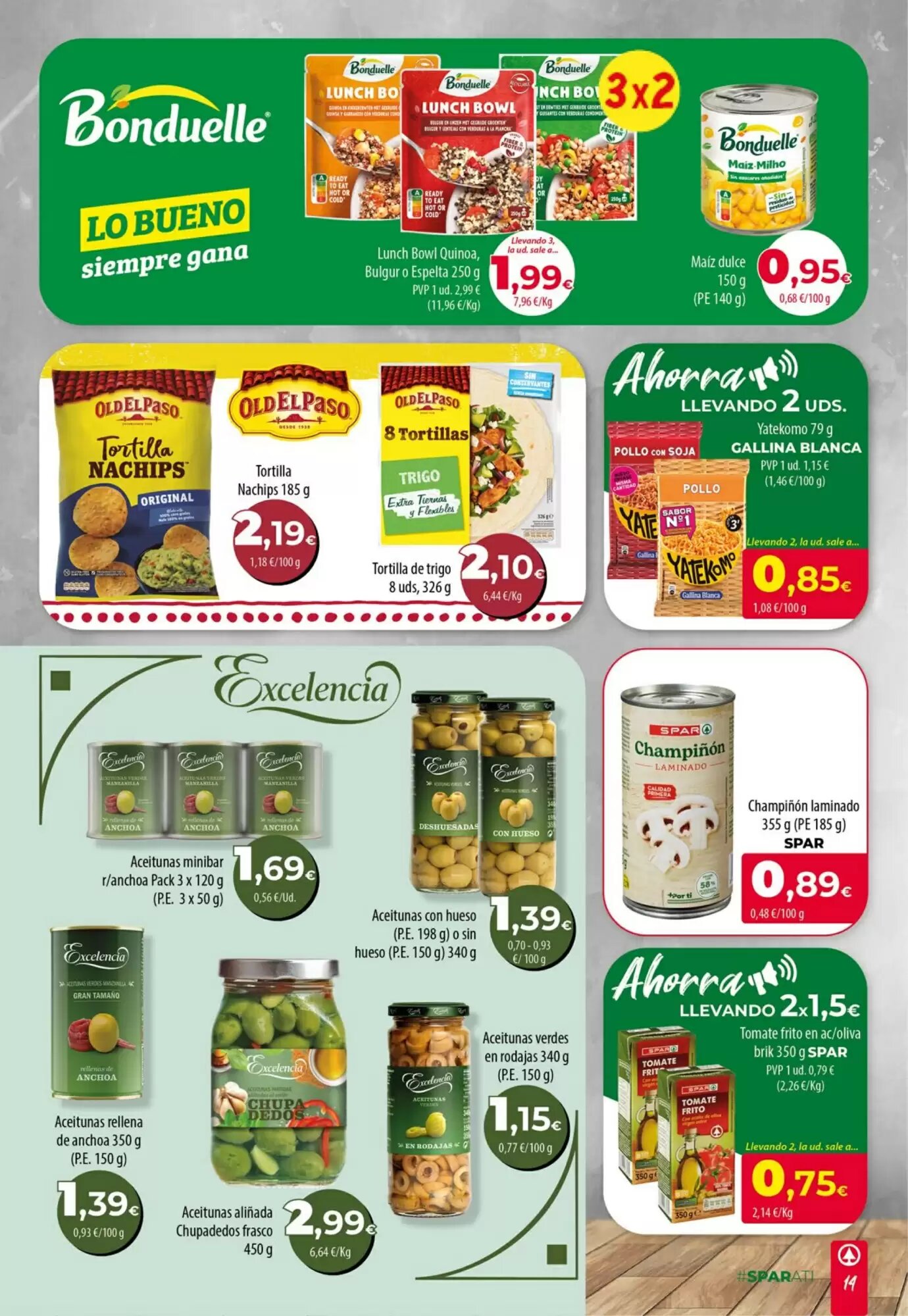 Folleto promocional de Spar La Palma válido desde el 17/09/2026 - Página 14.