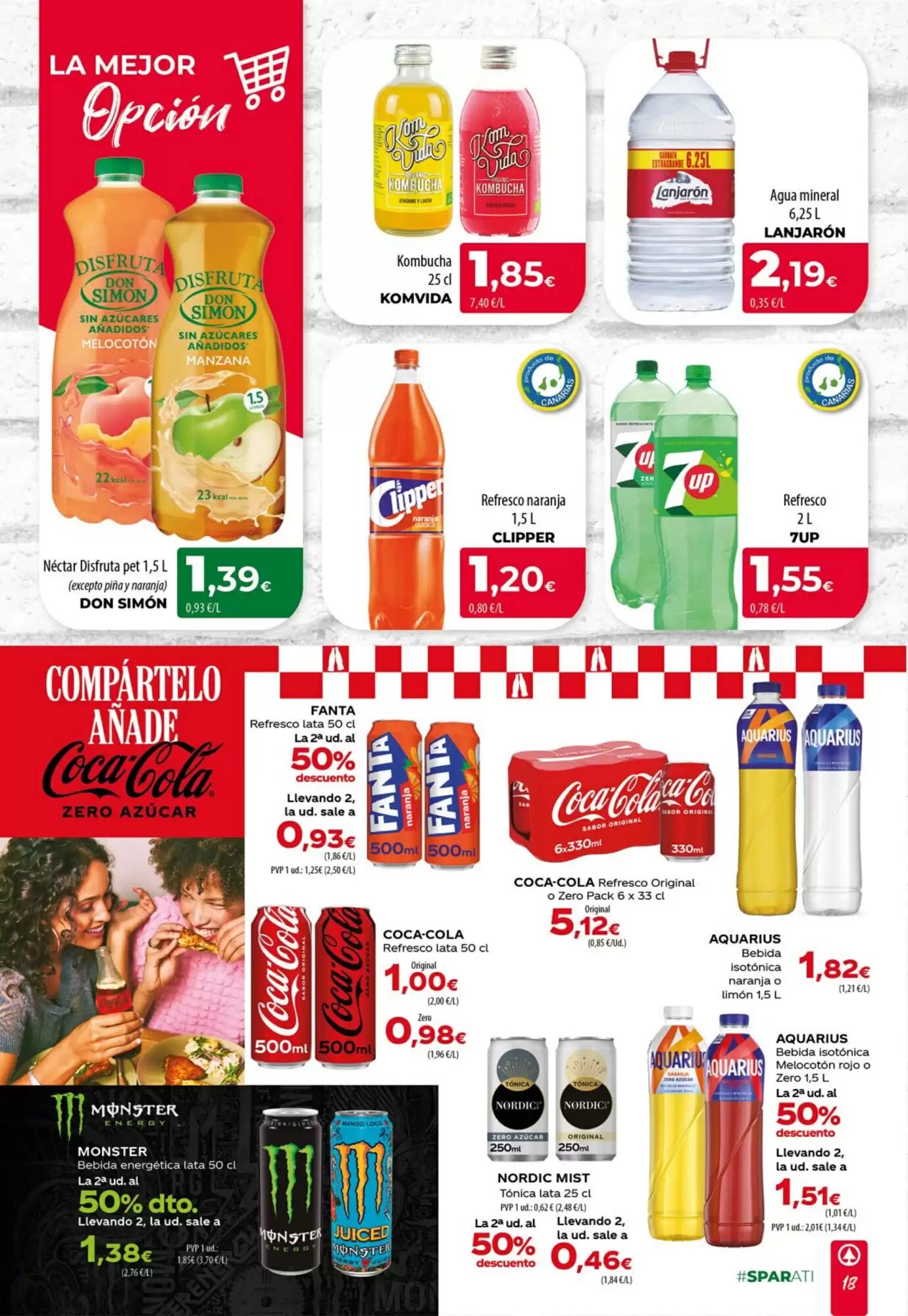 Folleto promocional de Spar La Palma válido desde el 17/09/2026 - Página 18.