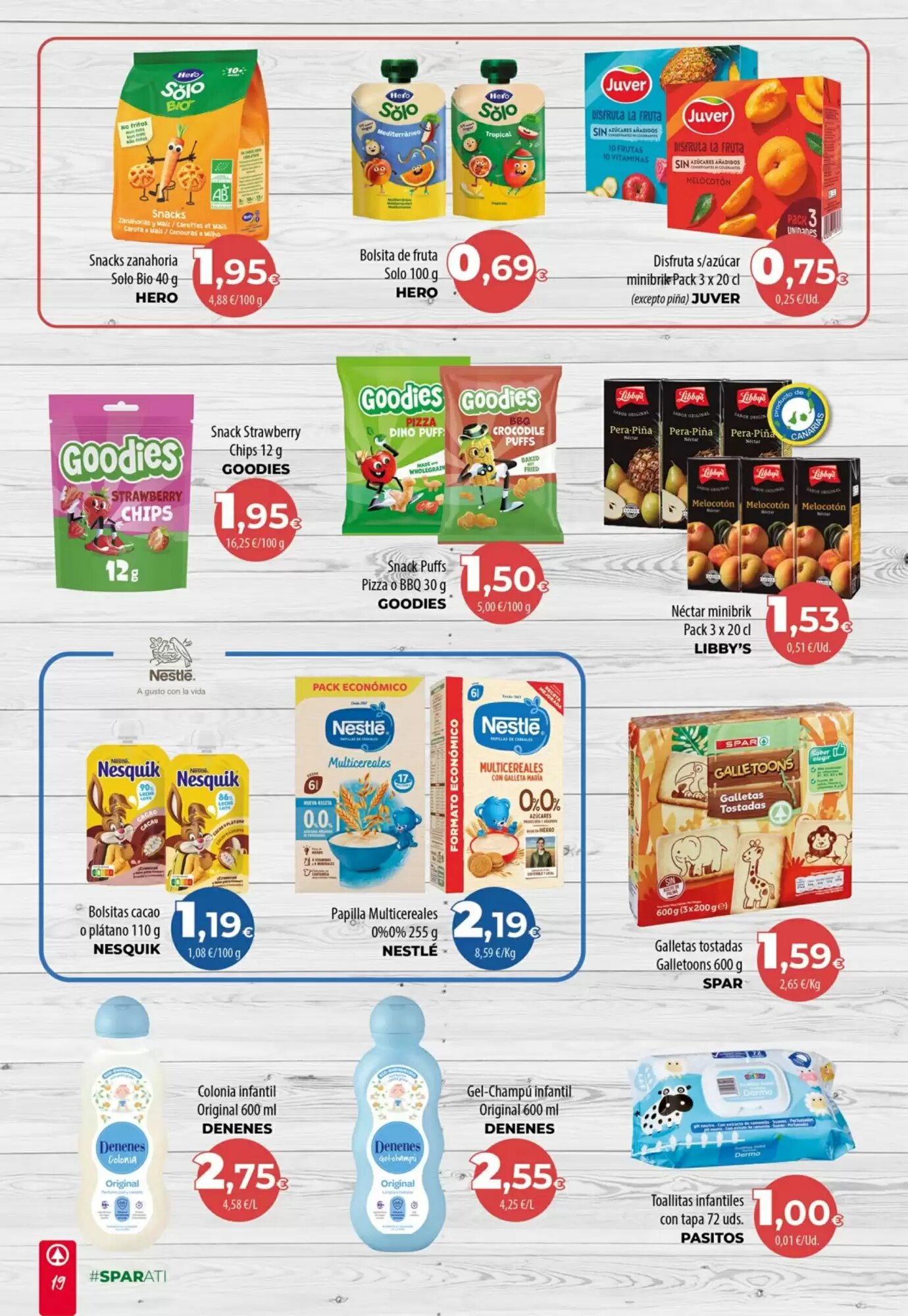 Folleto promocional de Spar La Palma válido desde el 17/09/2026 - Página 19.