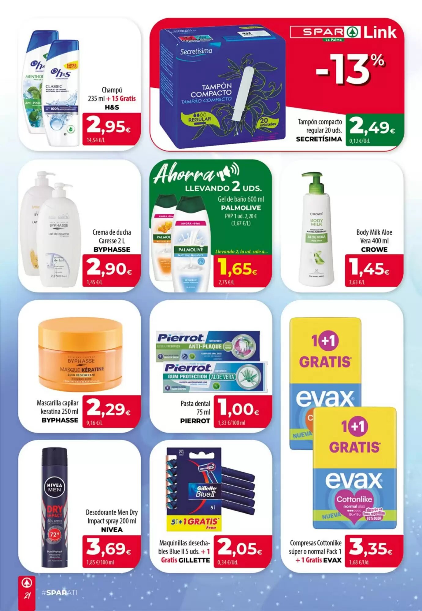 Folleto promocional de Spar La Palma válido desde el 17/09/2026 - Página 21.