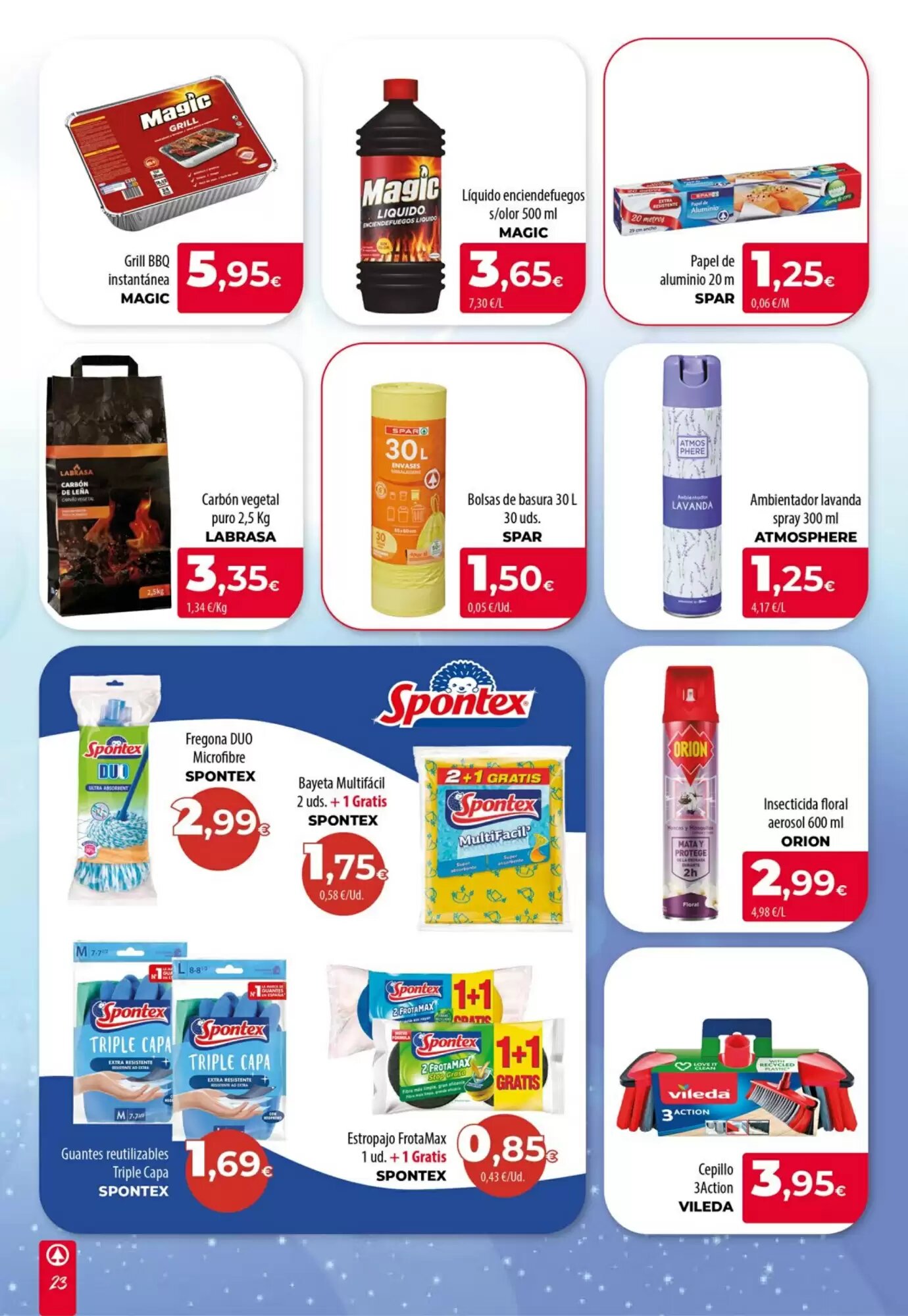 Folleto promocional de Spar La Palma válido desde el 17/09/2026 - Página 23.