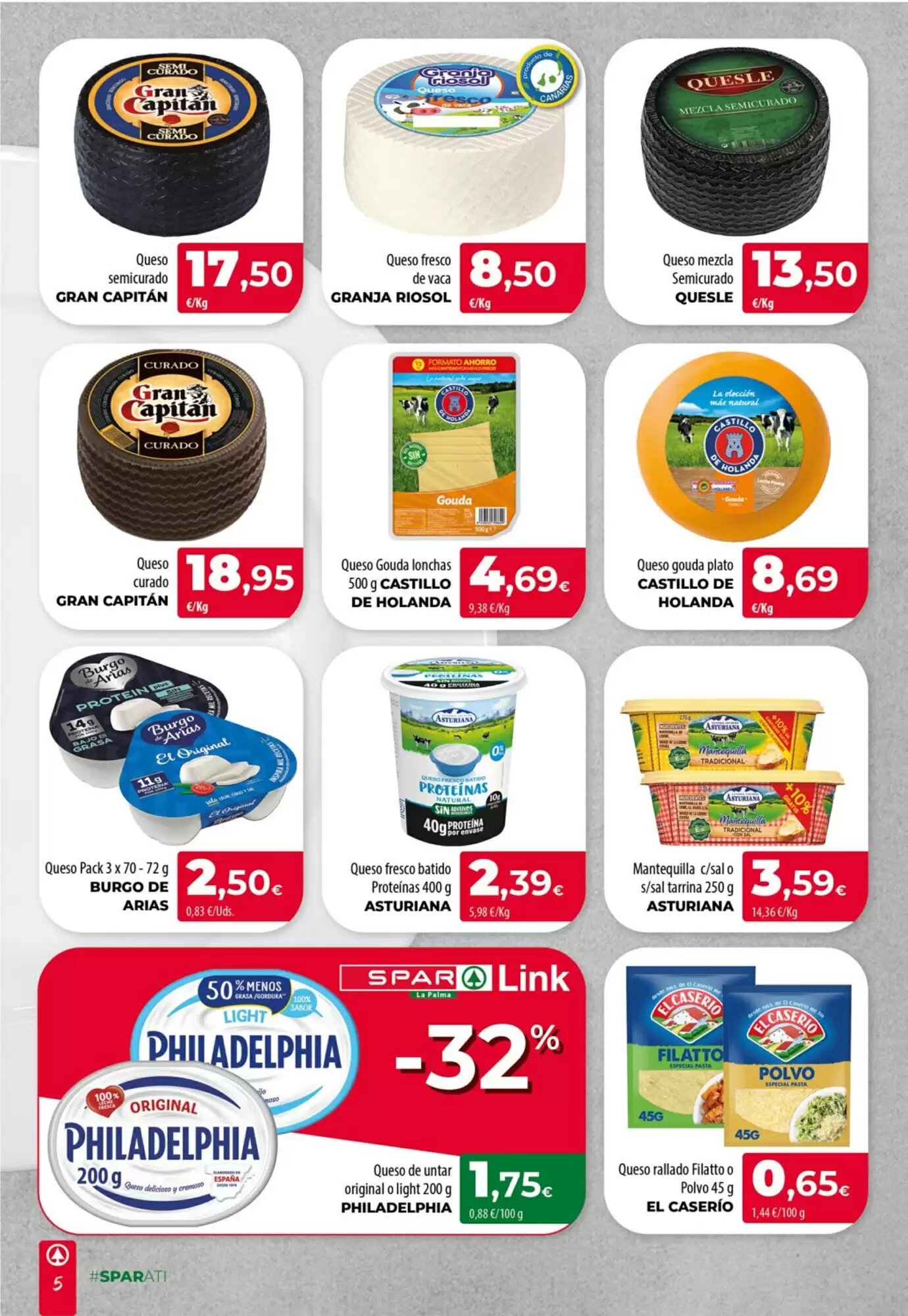 Folleto promocional de Spar La Palma válido desde el 17/09/2026 - Página 5.