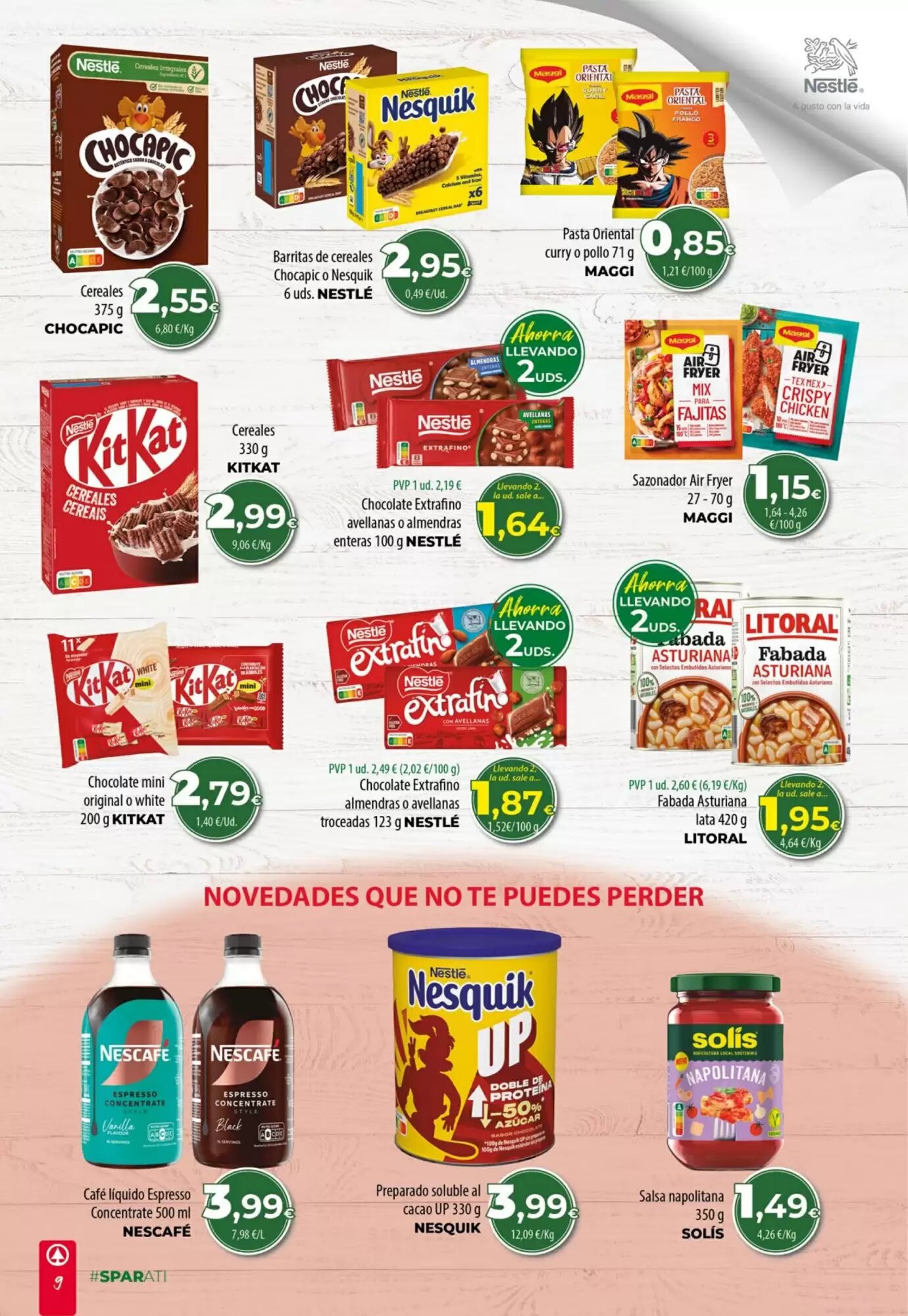Folleto promocional de Spar La Palma válido desde el 17/09/2026 - Página 9.