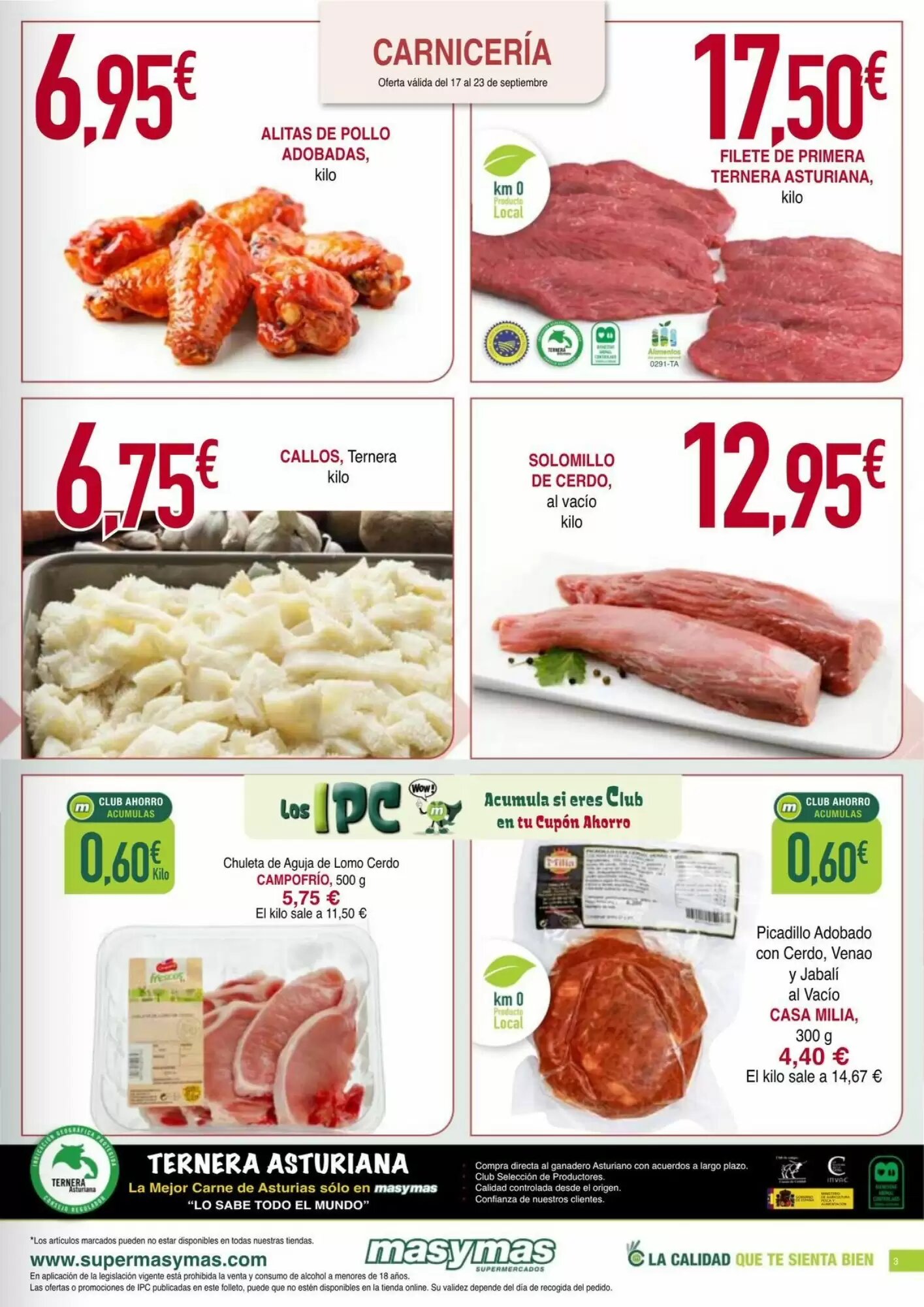 Folleto promocional de Masymas válido desde el 17/09/2026 - Página 3.