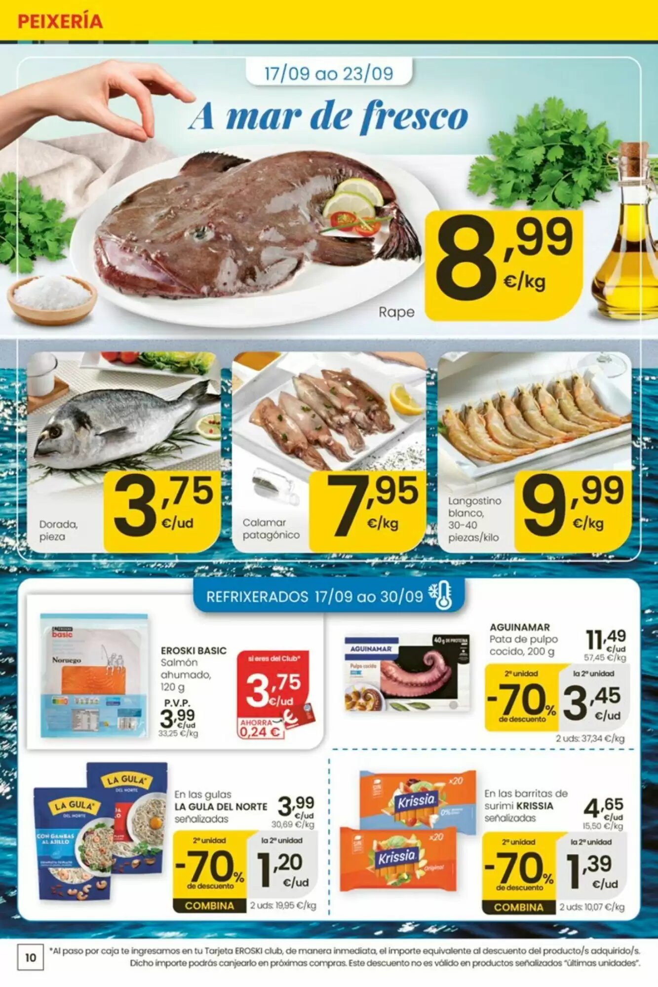 Folleto promocional de Eroski válido desde el 17/09/2026 - Página 10.