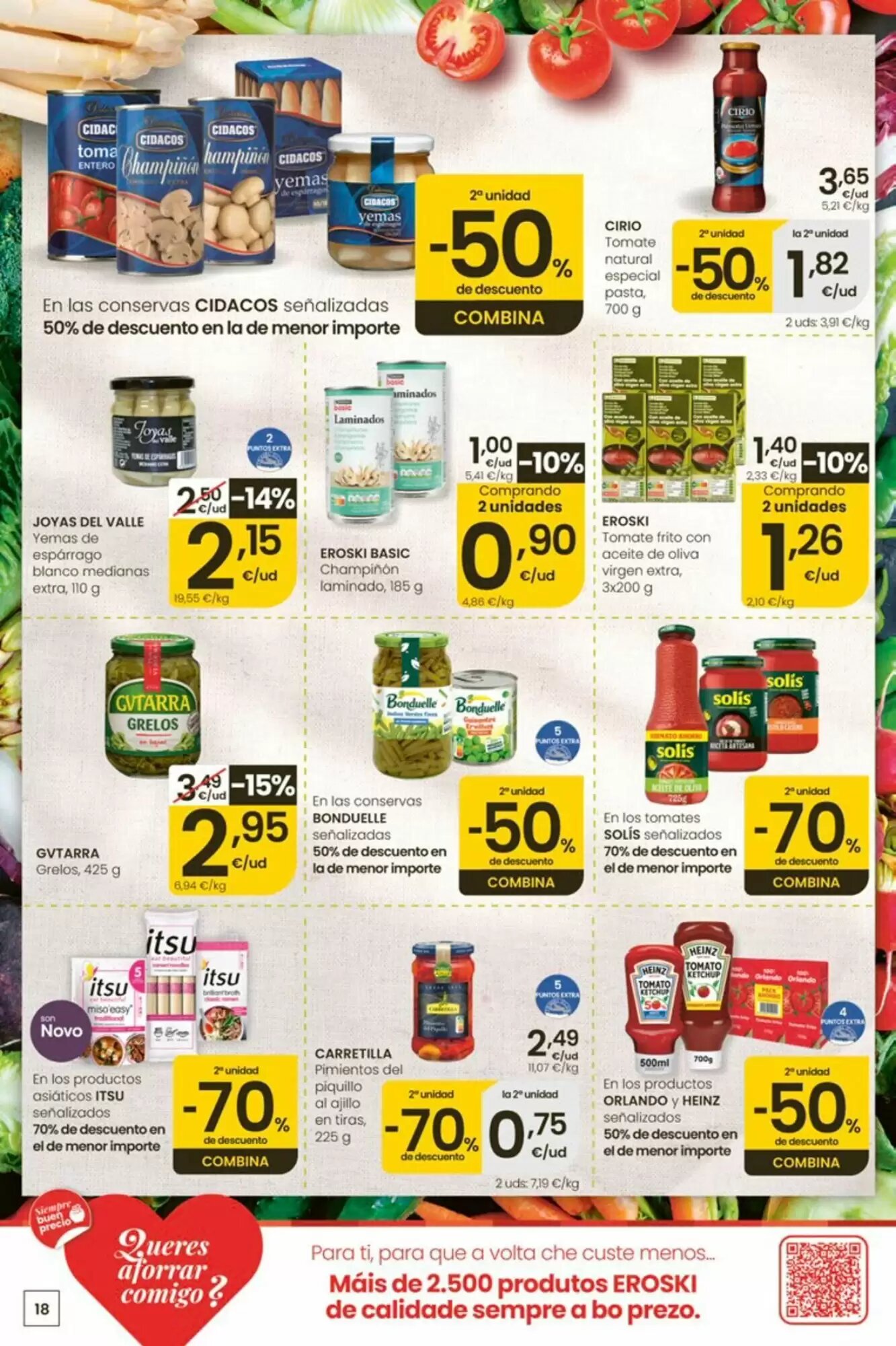Folleto promocional de Eroski válido desde el 17/09/2026 - Página 18.
