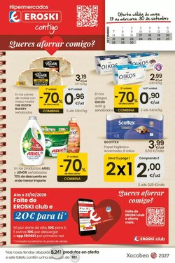 Folleto promocional de Eroski válido desde el 17/09/2026