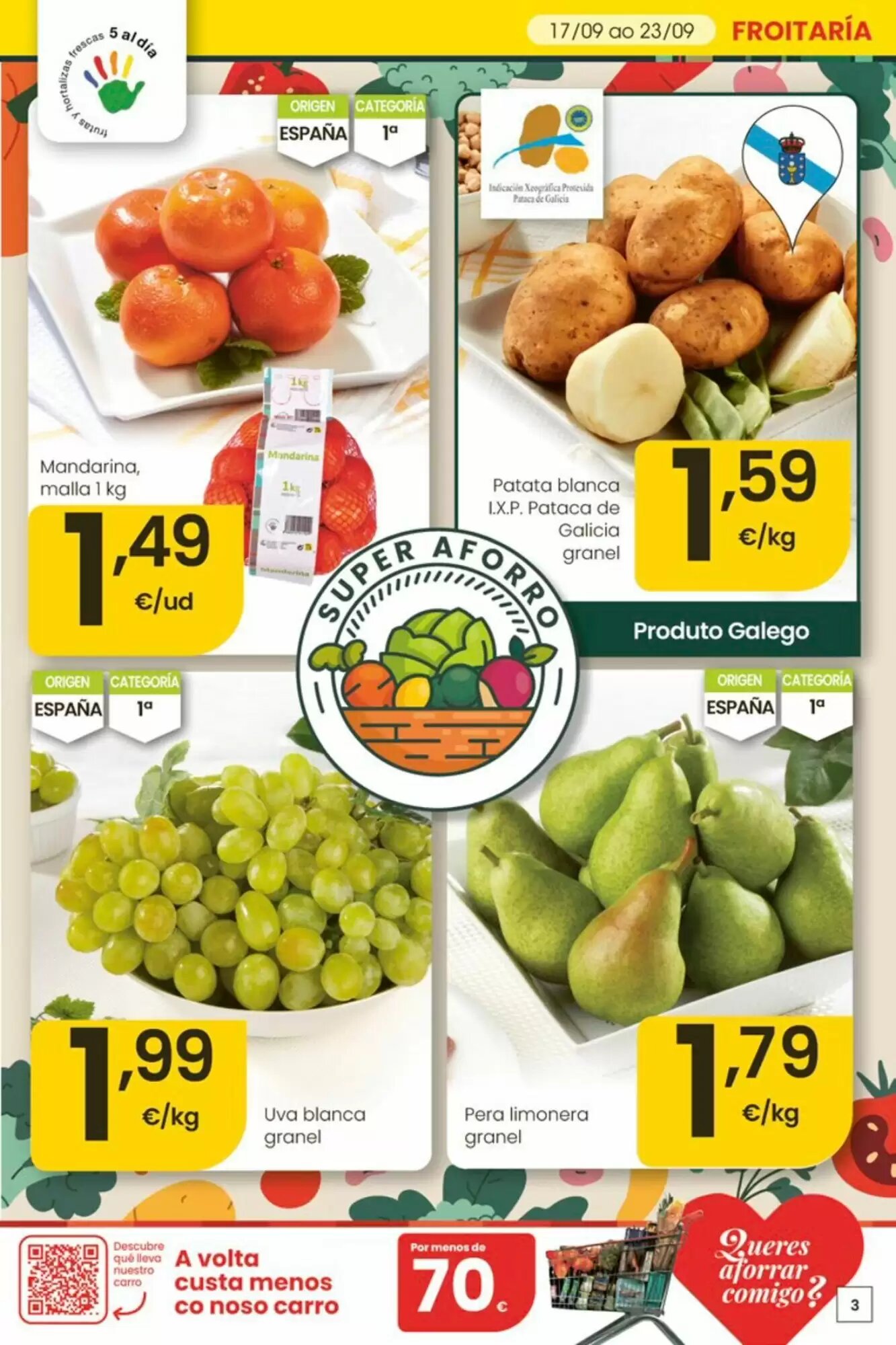 Folleto promocional de Eroski válido desde el 17/09/2026 - Página 3.