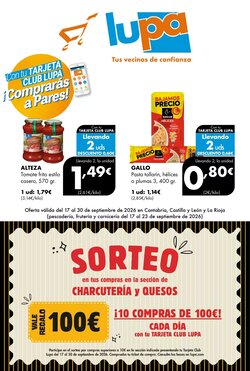 Folleto promocional de Lupa válido desde el 17/09/2026
