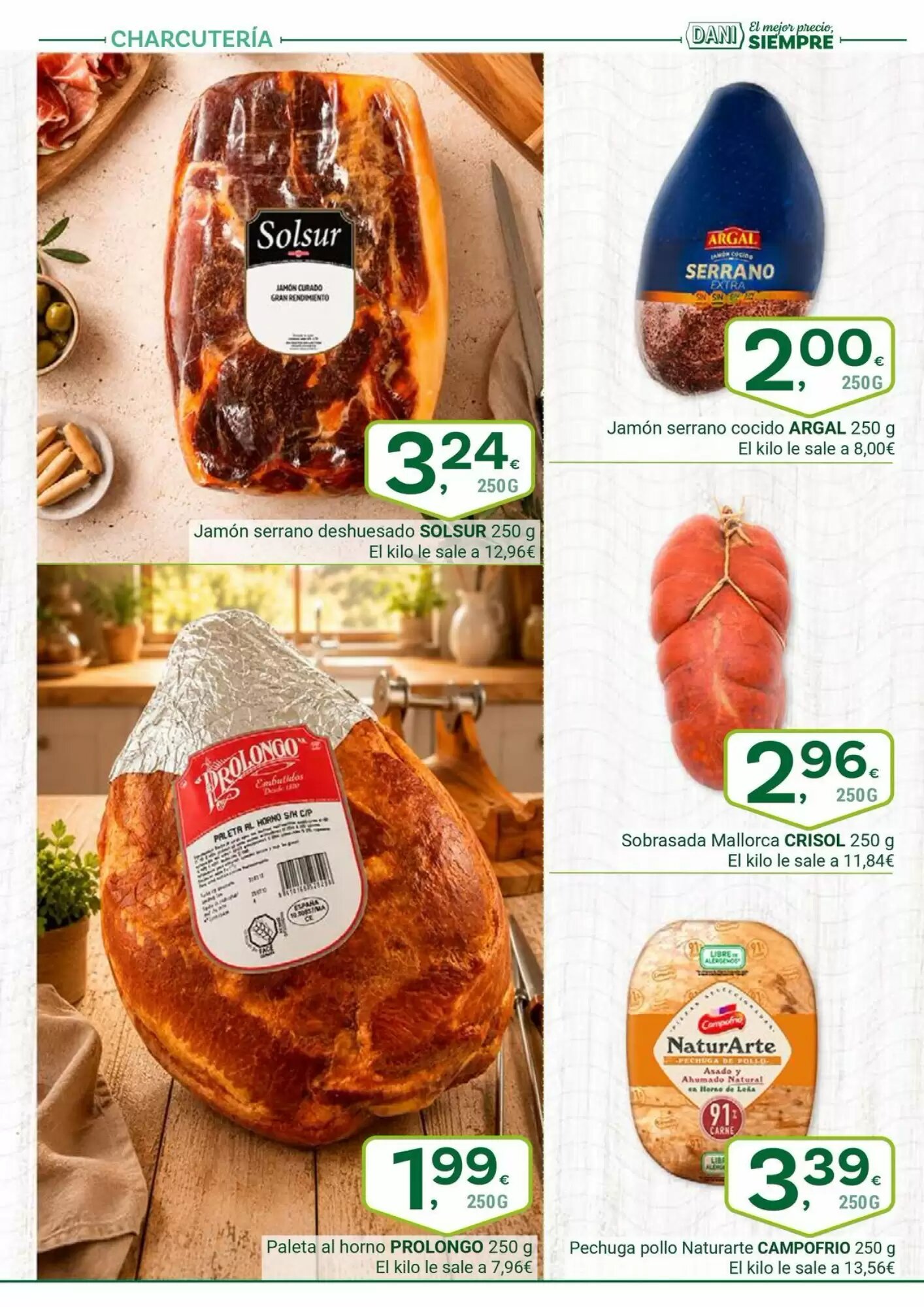 Folleto promocional de Supermercados Dani válido desde el 17/09/2026 - Página 24.