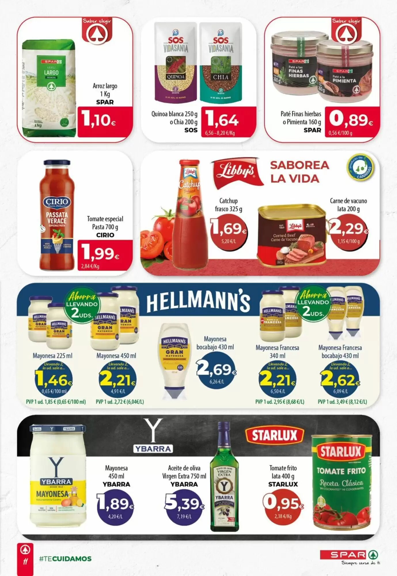 Folleto promocional de Spar válido desde el 17/09/2026 - Página 11.