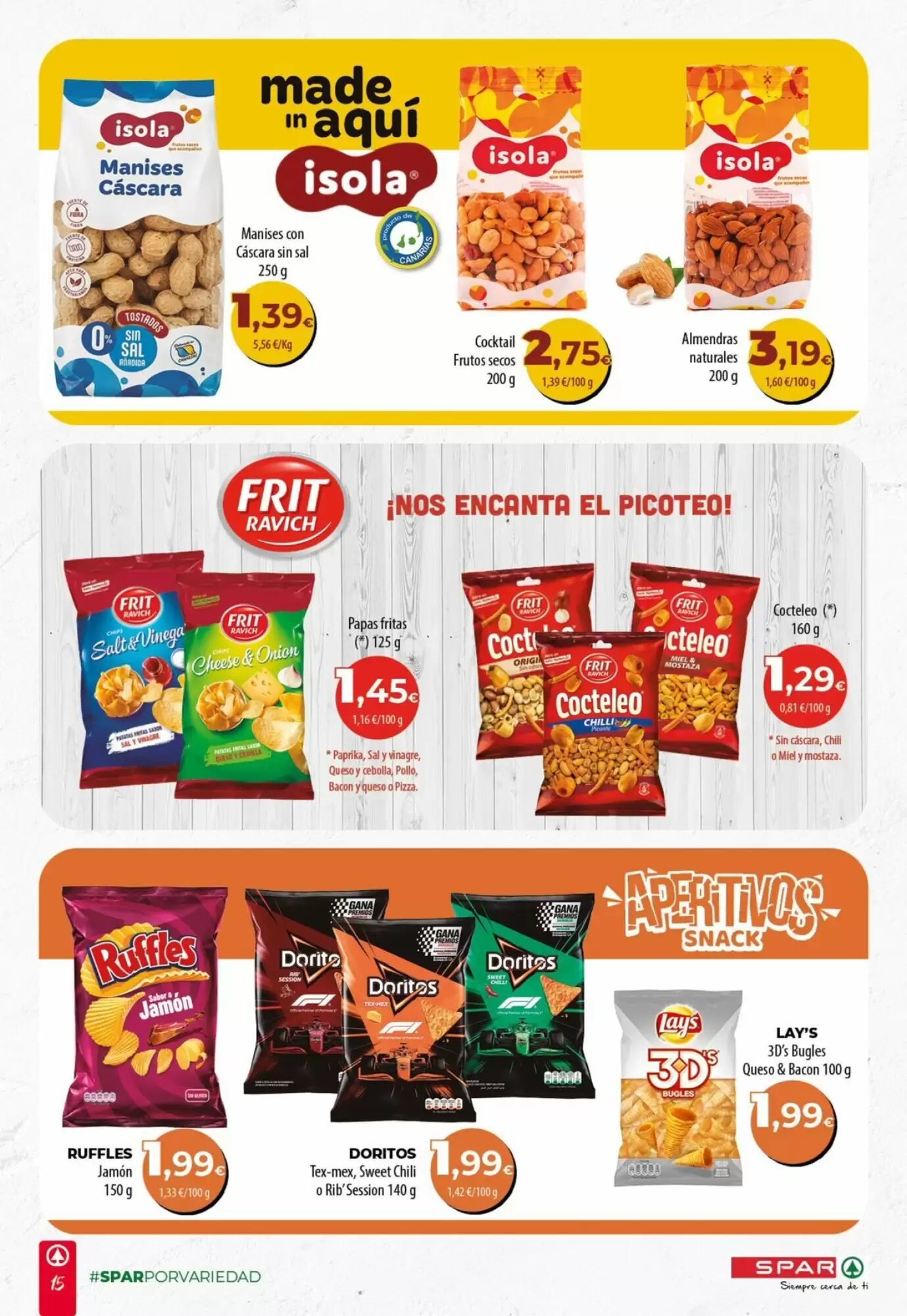 Folleto promocional de Spar válido desde el 17/09/2026 - Página 15.