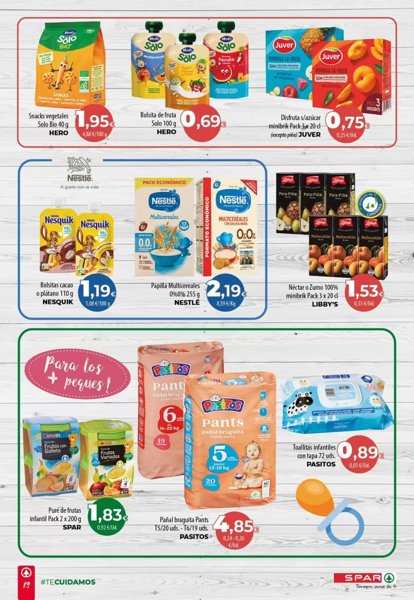 Folleto promocional de Spar válido desde el 17/09/2026 - Página 19.