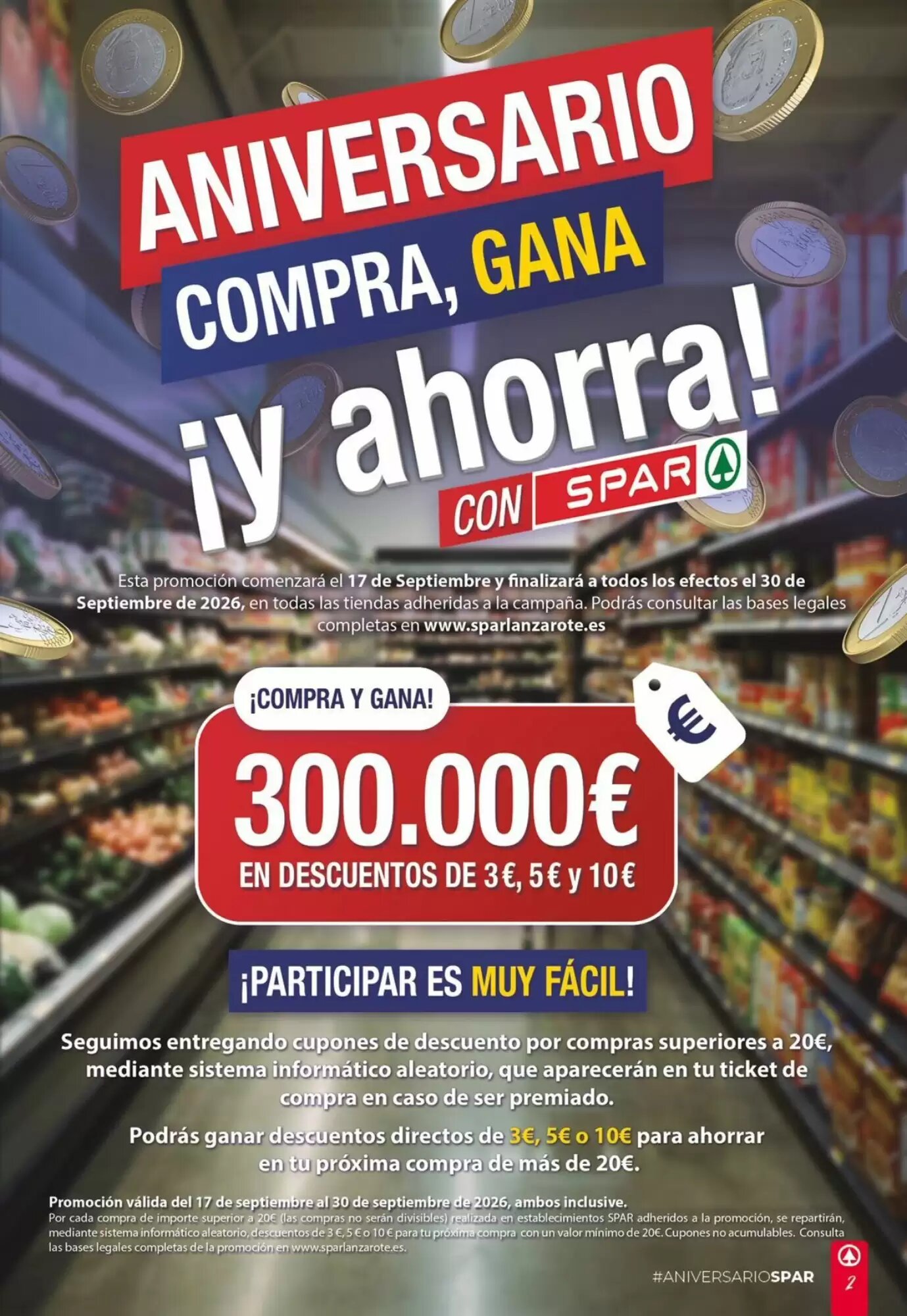 Folleto promocional de Spar válido desde el 17/09/2026 - Página 2.