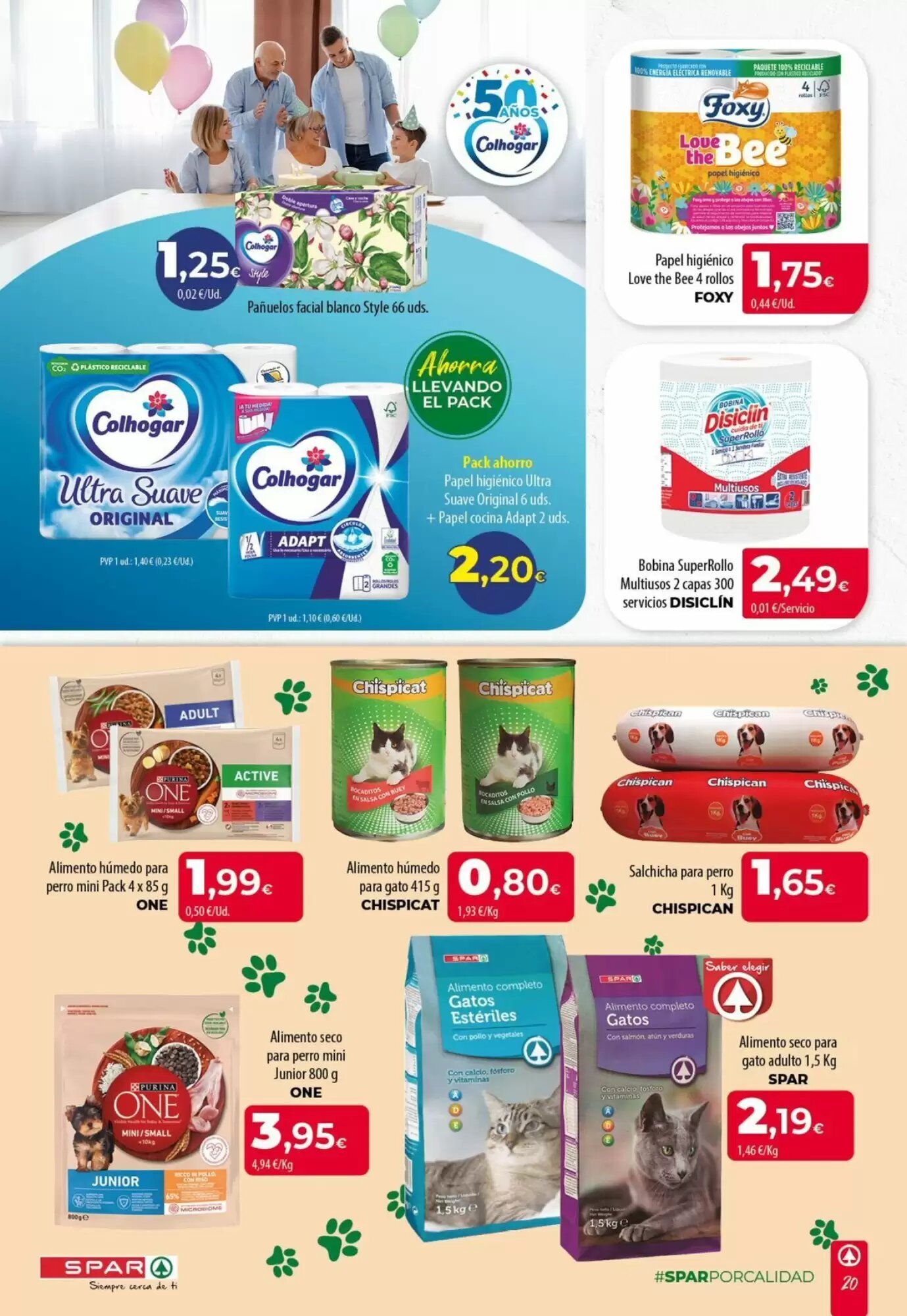 Folleto promocional de Spar válido desde el 17/09/2026 - Página 20.
