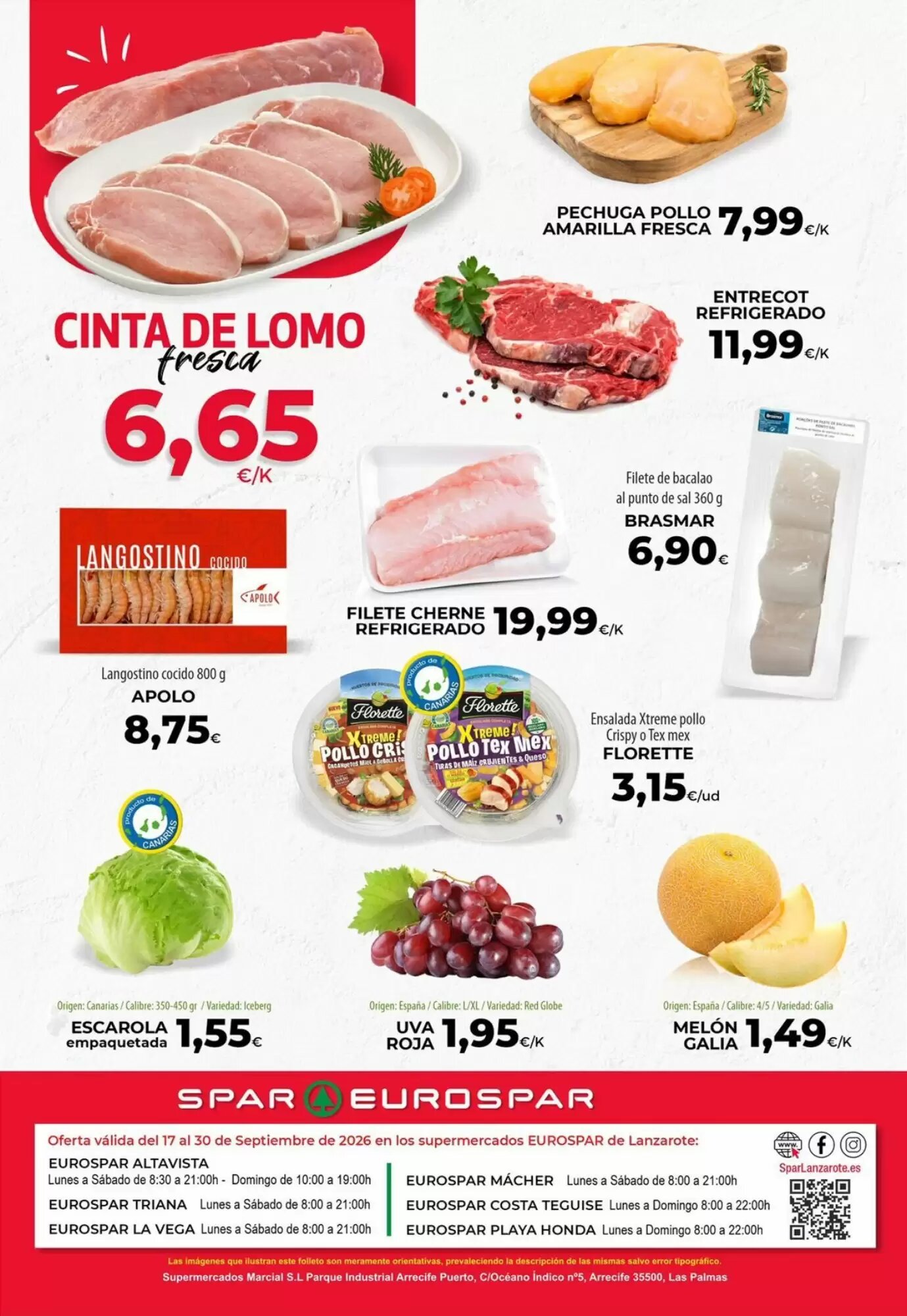 Folleto promocional de Spar válido desde el 17/09/2026 - Página 24.