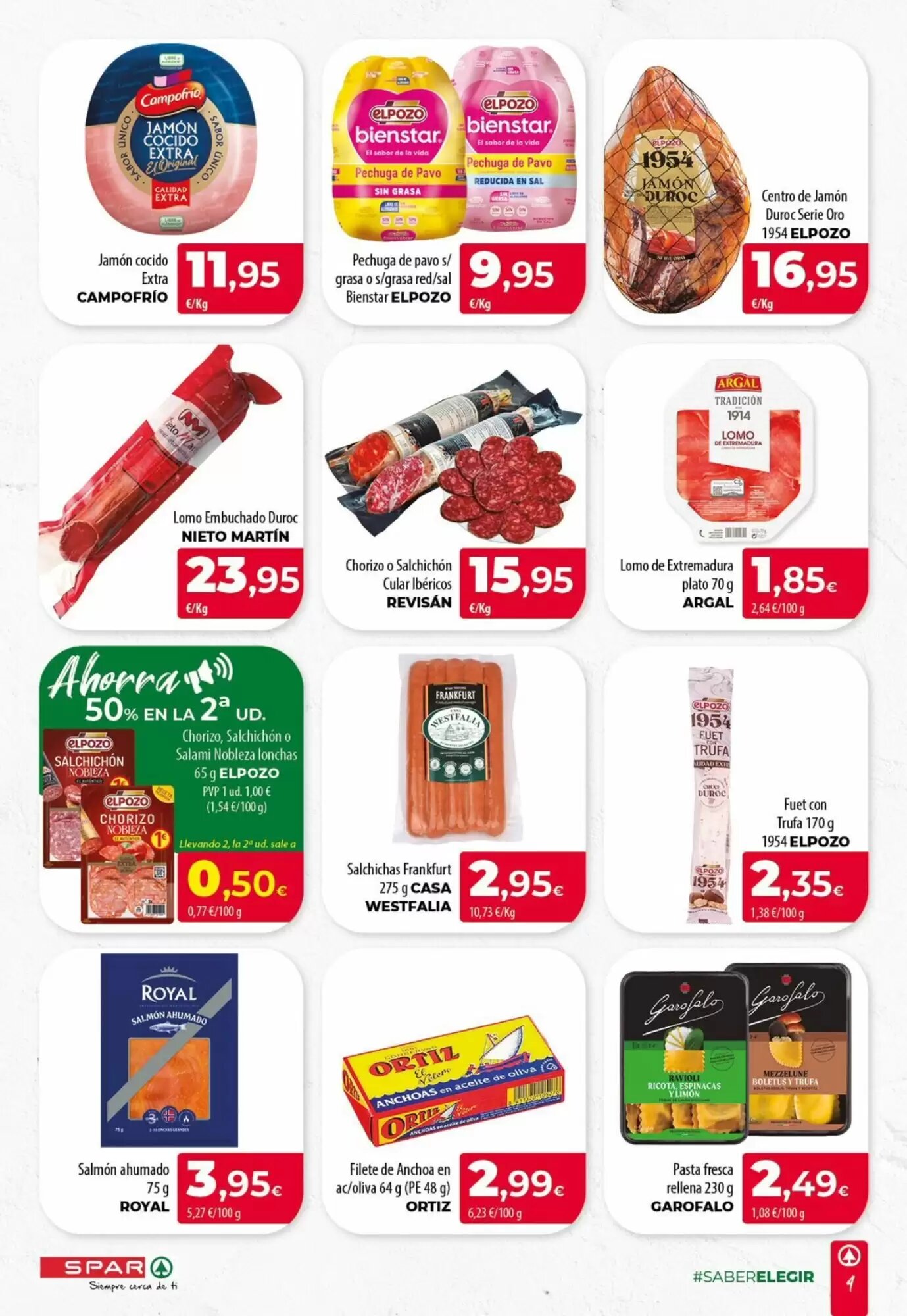 Folleto promocional de Spar válido desde el 17/09/2026 - Página 4.