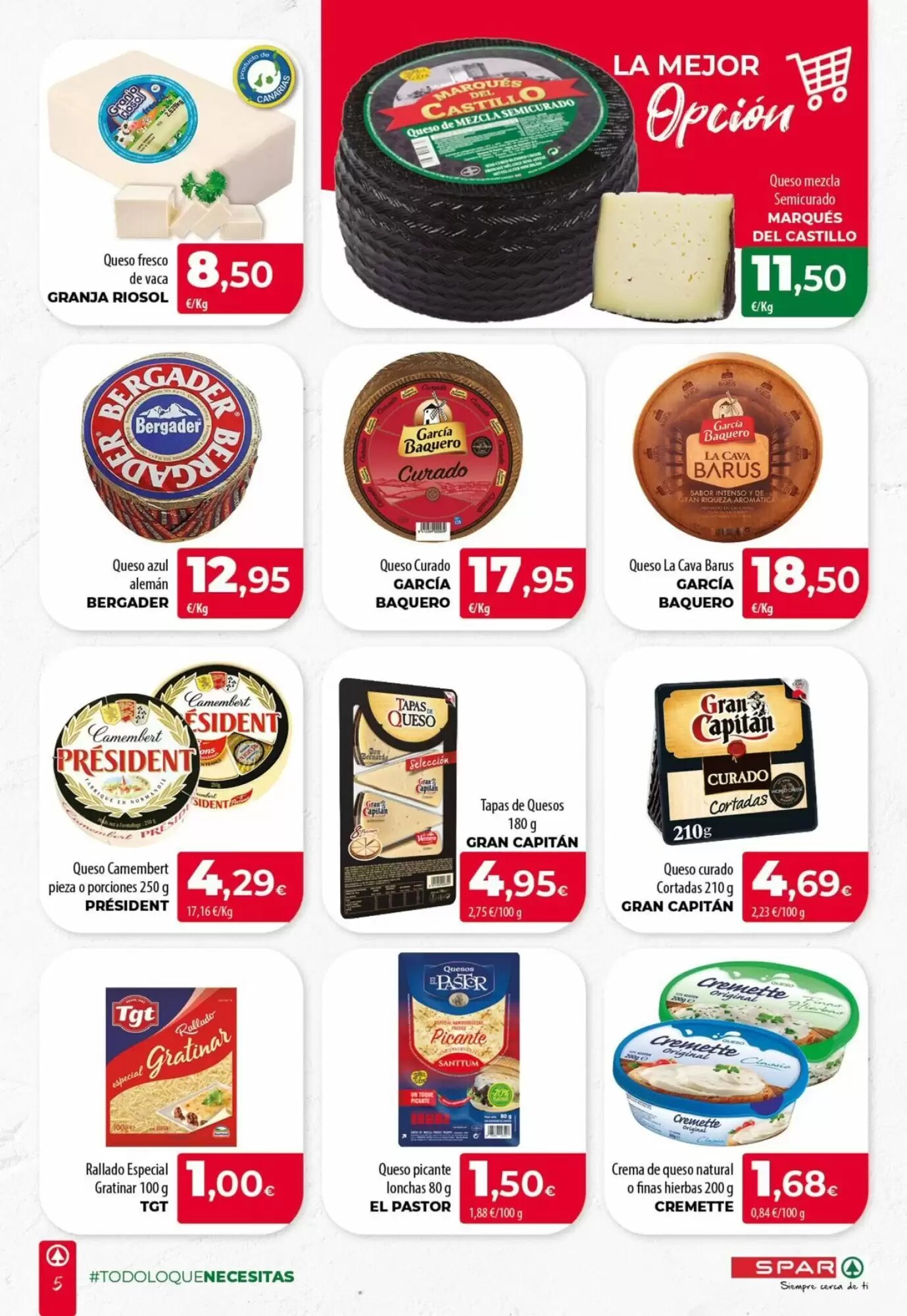 Folleto promocional de Spar válido desde el 17/09/2026 - Página 5.
