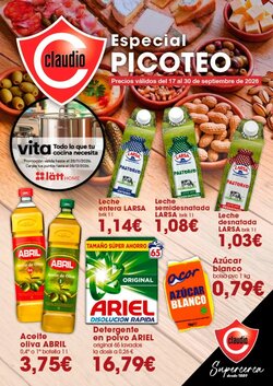 Folleto promocional de Claudio válido desde el 17/09/2026