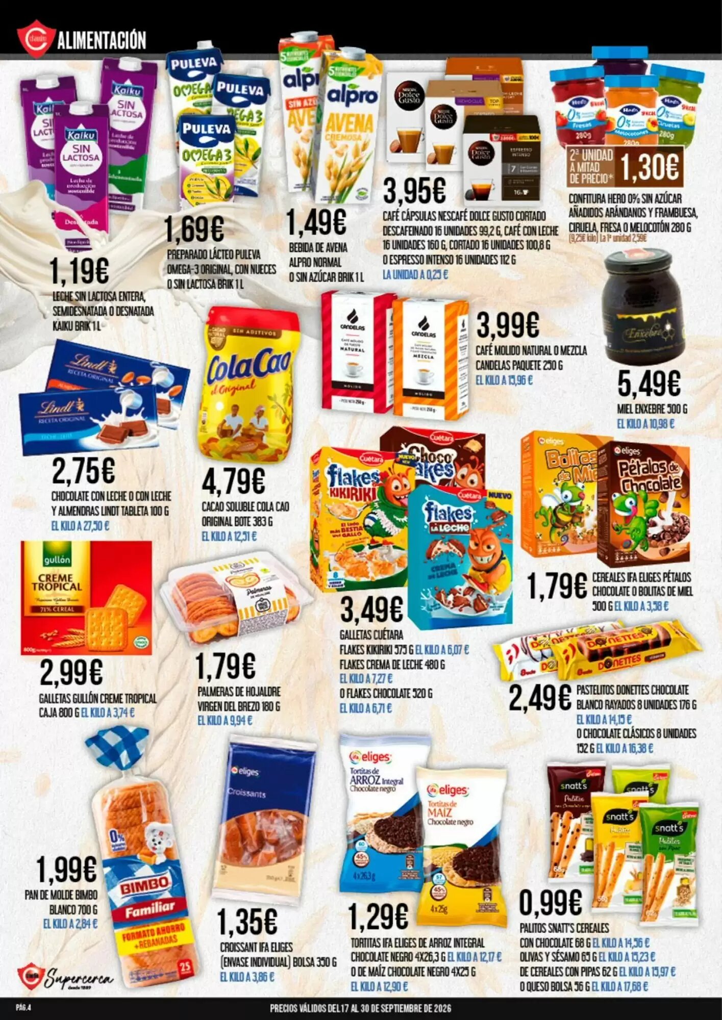 Folleto promocional de Claudio válido desde el 17/09/2026 - Página 4.