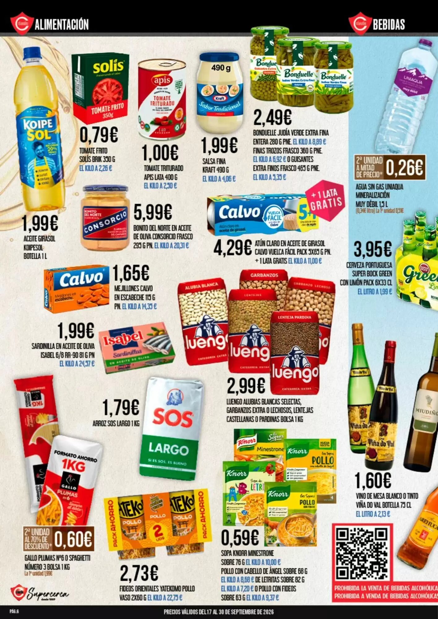 Folleto promocional de Claudio válido desde el 17/09/2026 - Página 6.