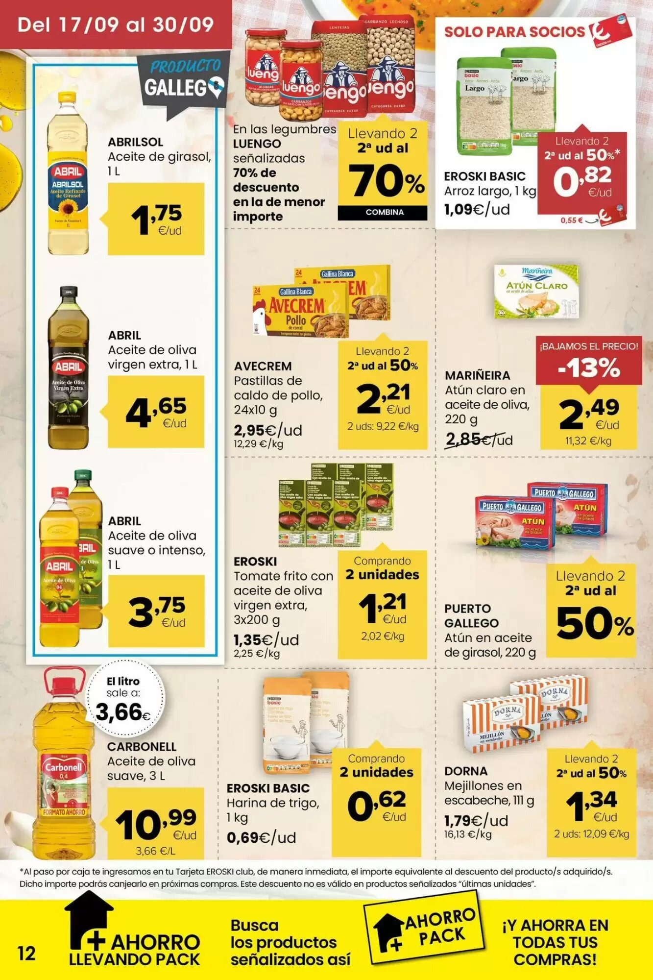 Folleto promocional de Autoservicios Familia válido desde el 17/09/2026 - Página 12.