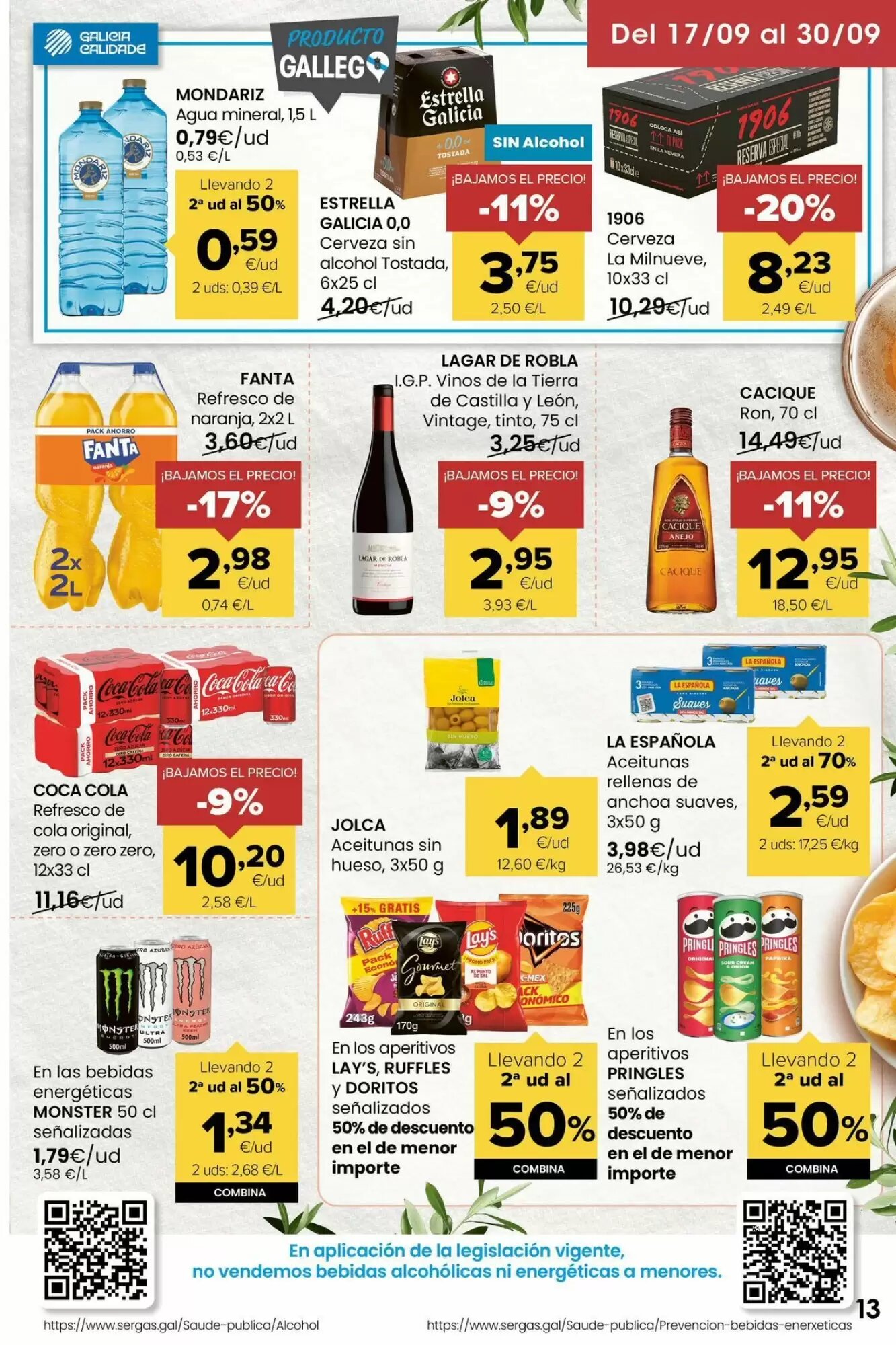 Folleto promocional de Autoservicios Familia válido desde el 17/09/2026 - Página 13.