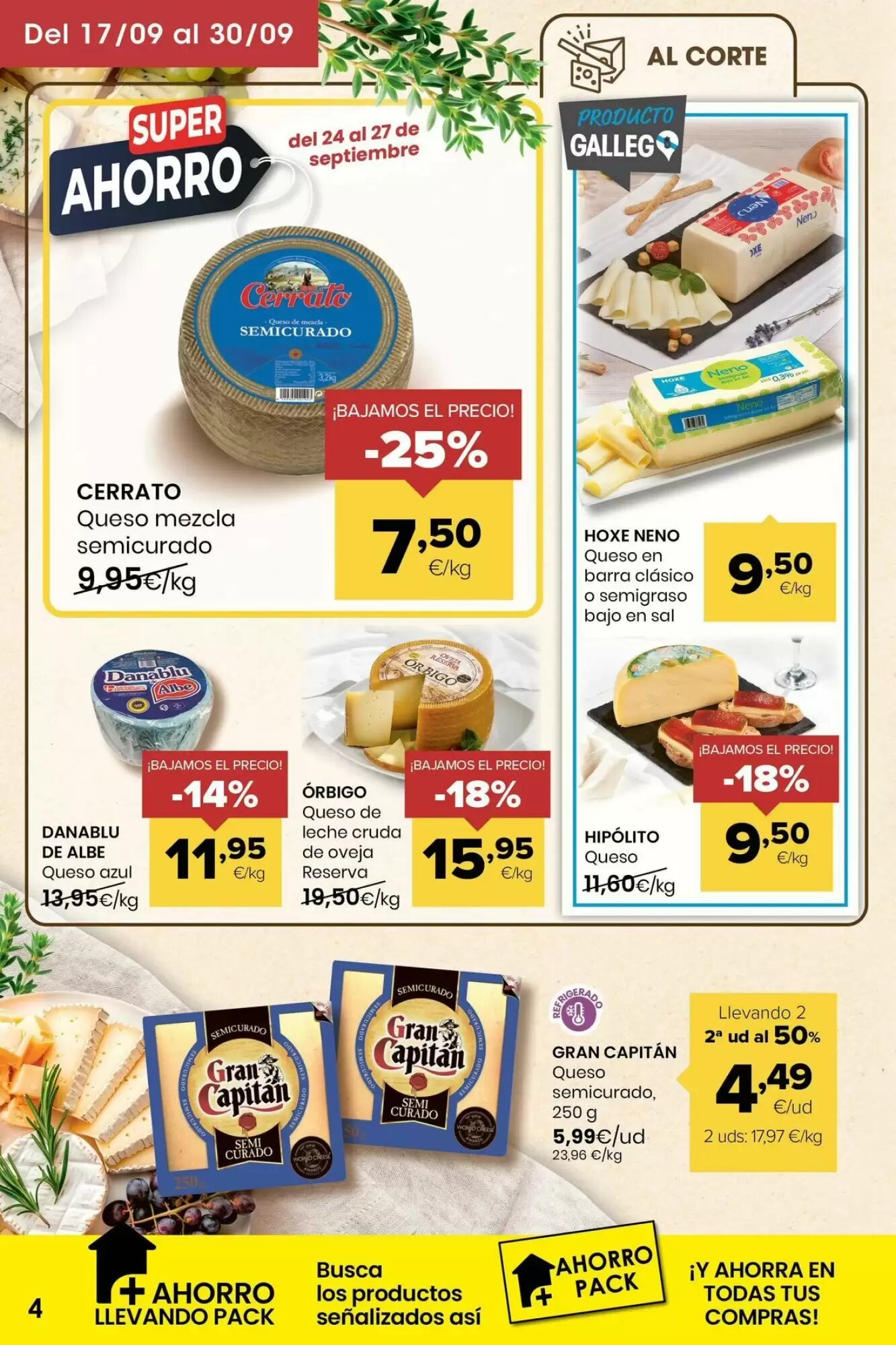 Folleto promocional de Autoservicios Familia válido desde el 17/09/2026 - Página 4.