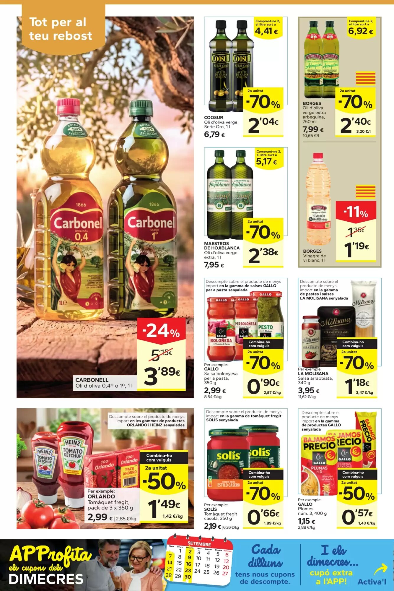 Folleto promocional de Caprabo válido desde el 17/09/2026 - Página 20.