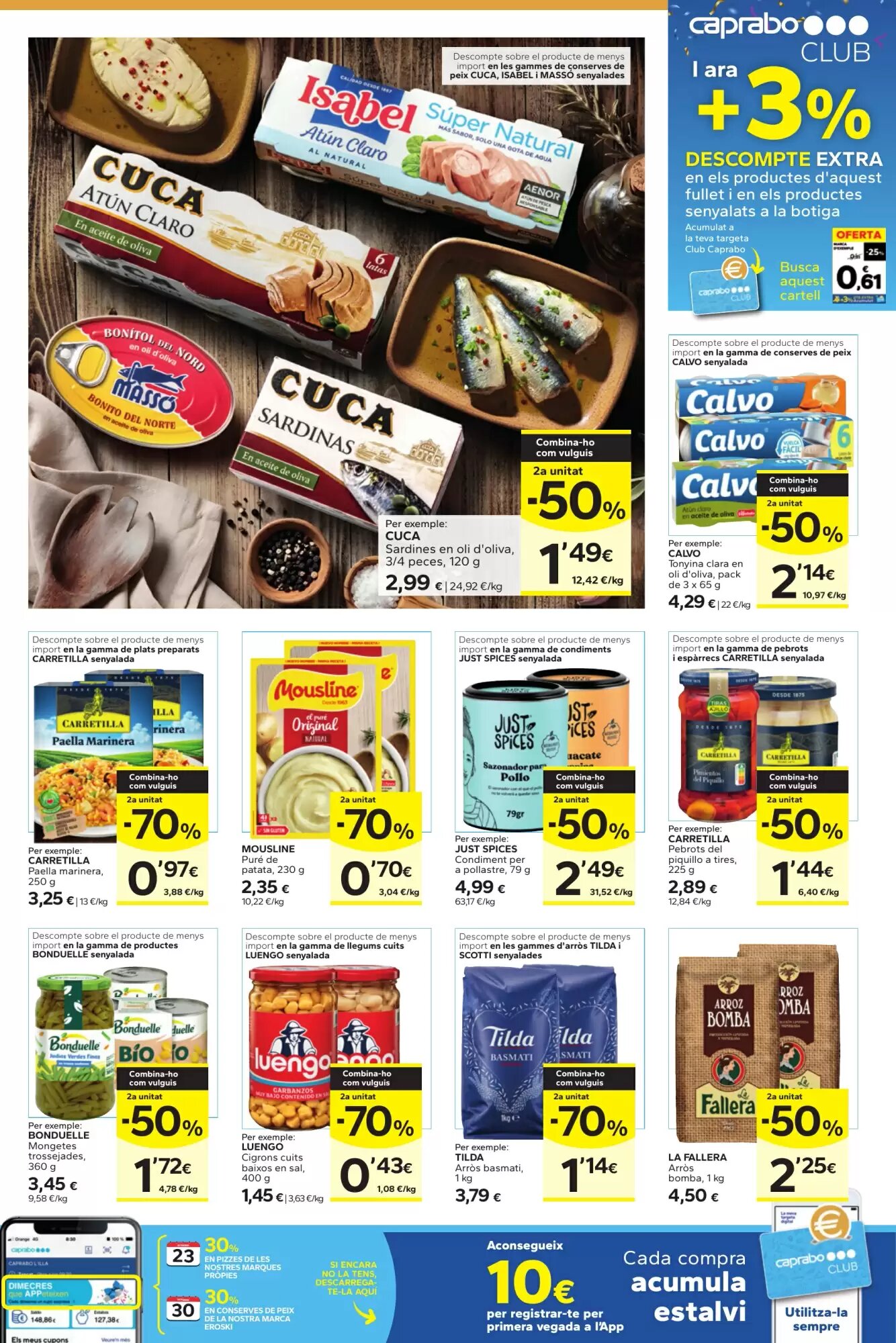 Folleto promocional de Caprabo válido desde el 17/09/2026 - Página 21.