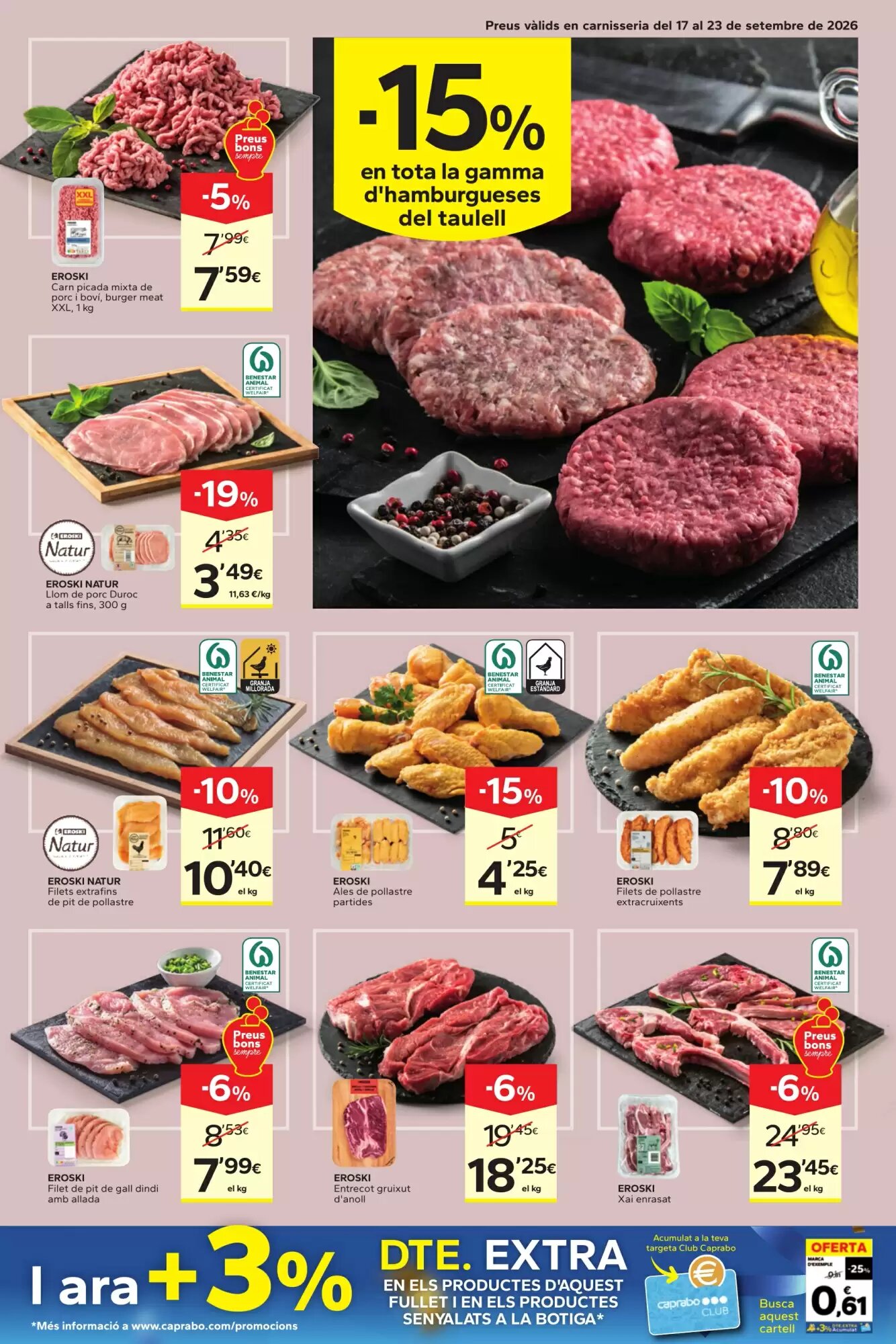 Folleto promocional de Caprabo válido desde el 17/09/2026 - Página 5.
