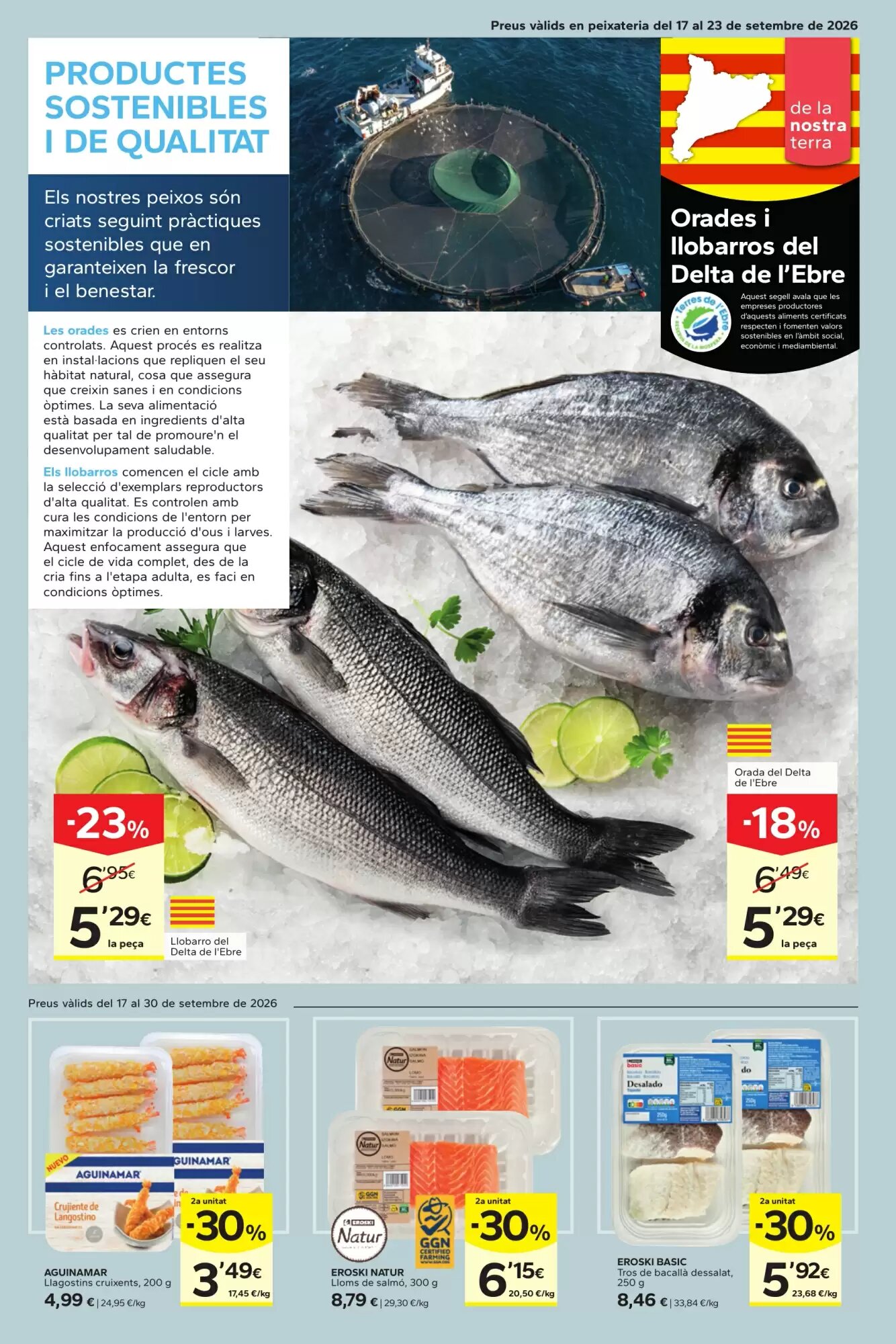 Folleto promocional de Caprabo válido desde el 17/09/2026 - Página 7.