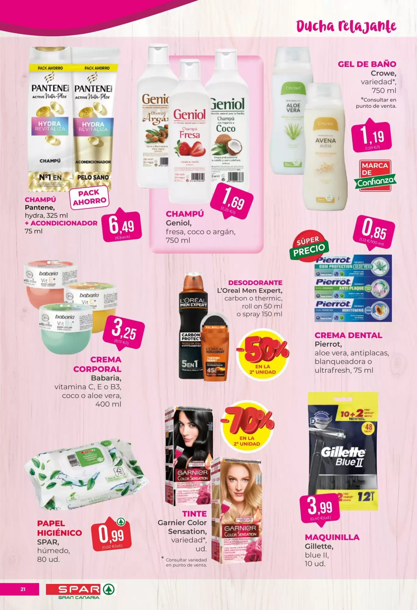 Folleto promocional de SPAR Gran Canaria válido desde el 18/09/2026 - Página 21.