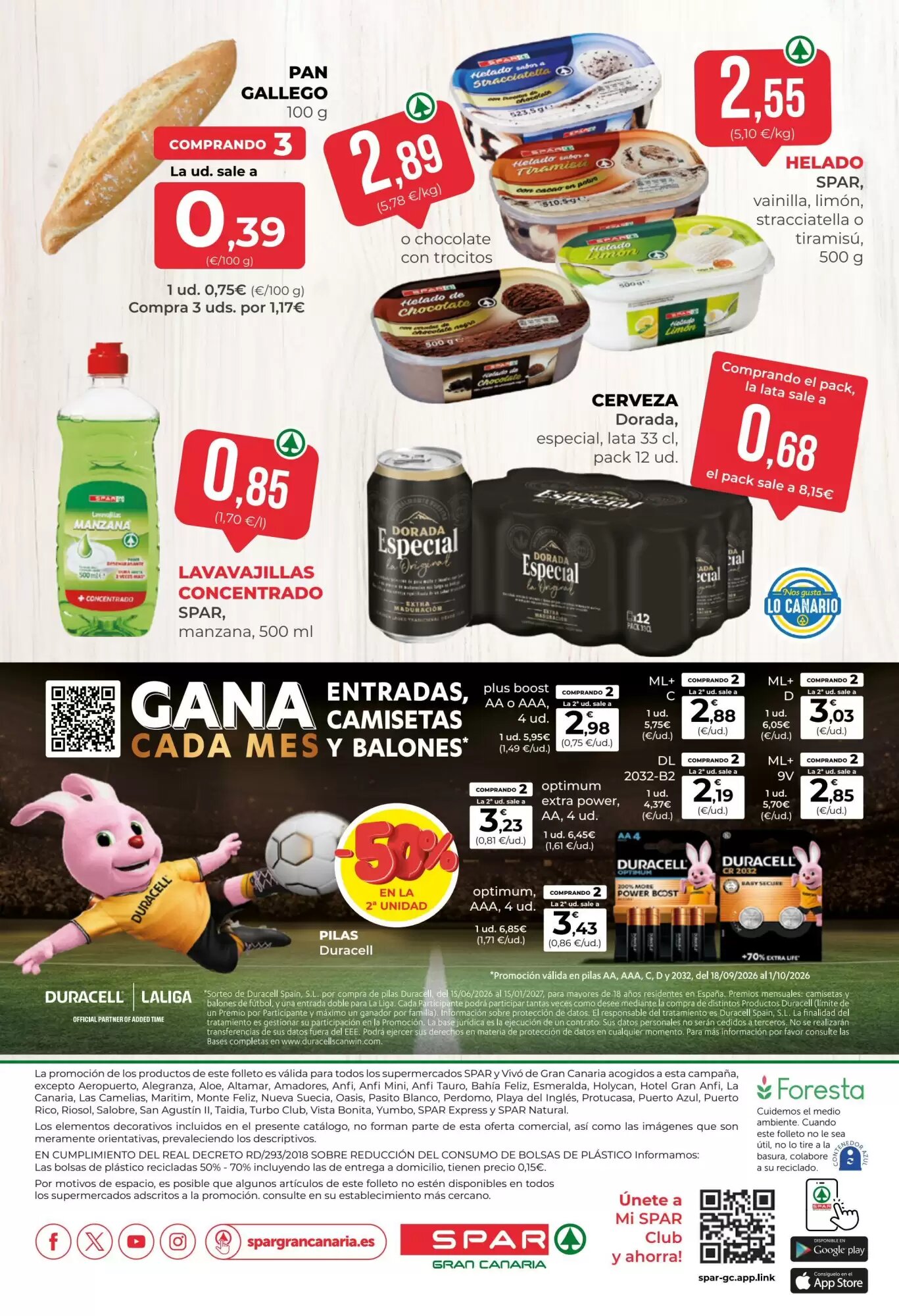 Folleto promocional de SPAR Gran Canaria válido desde el 18/09/2026 - Página 24.