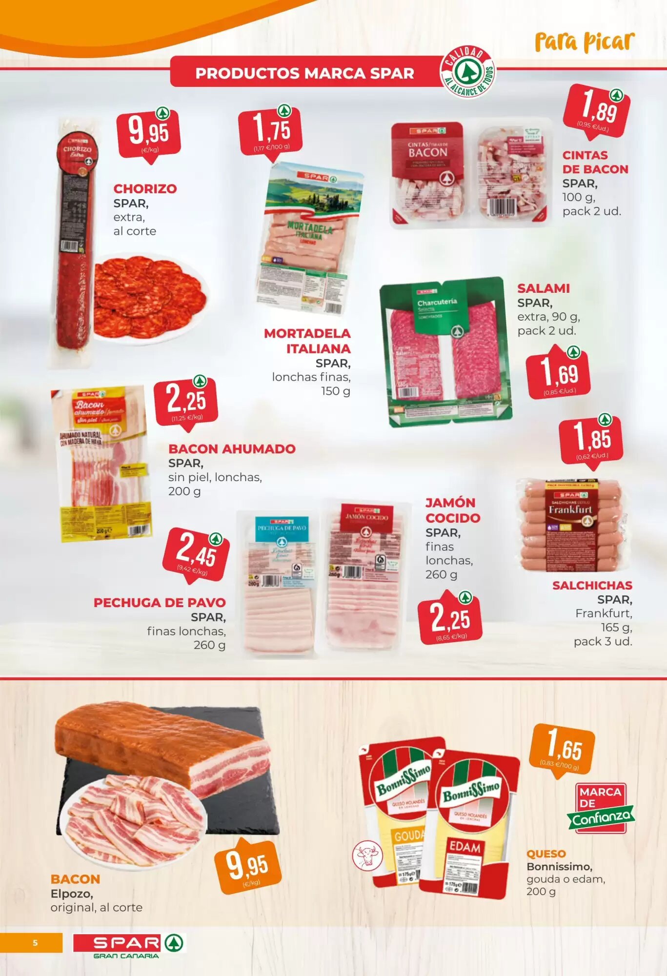 Folleto promocional de SPAR Gran Canaria válido desde el 18/09/2026 - Página 5.