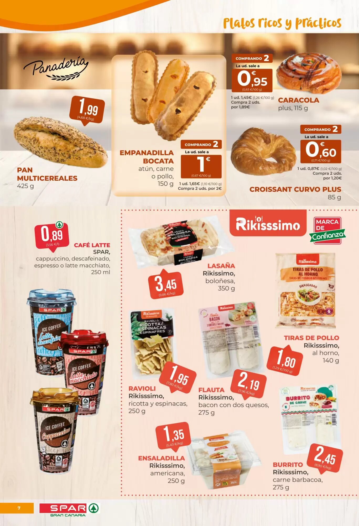 Folleto promocional de SPAR Gran Canaria válido desde el 18/09/2026 - Página 7.
