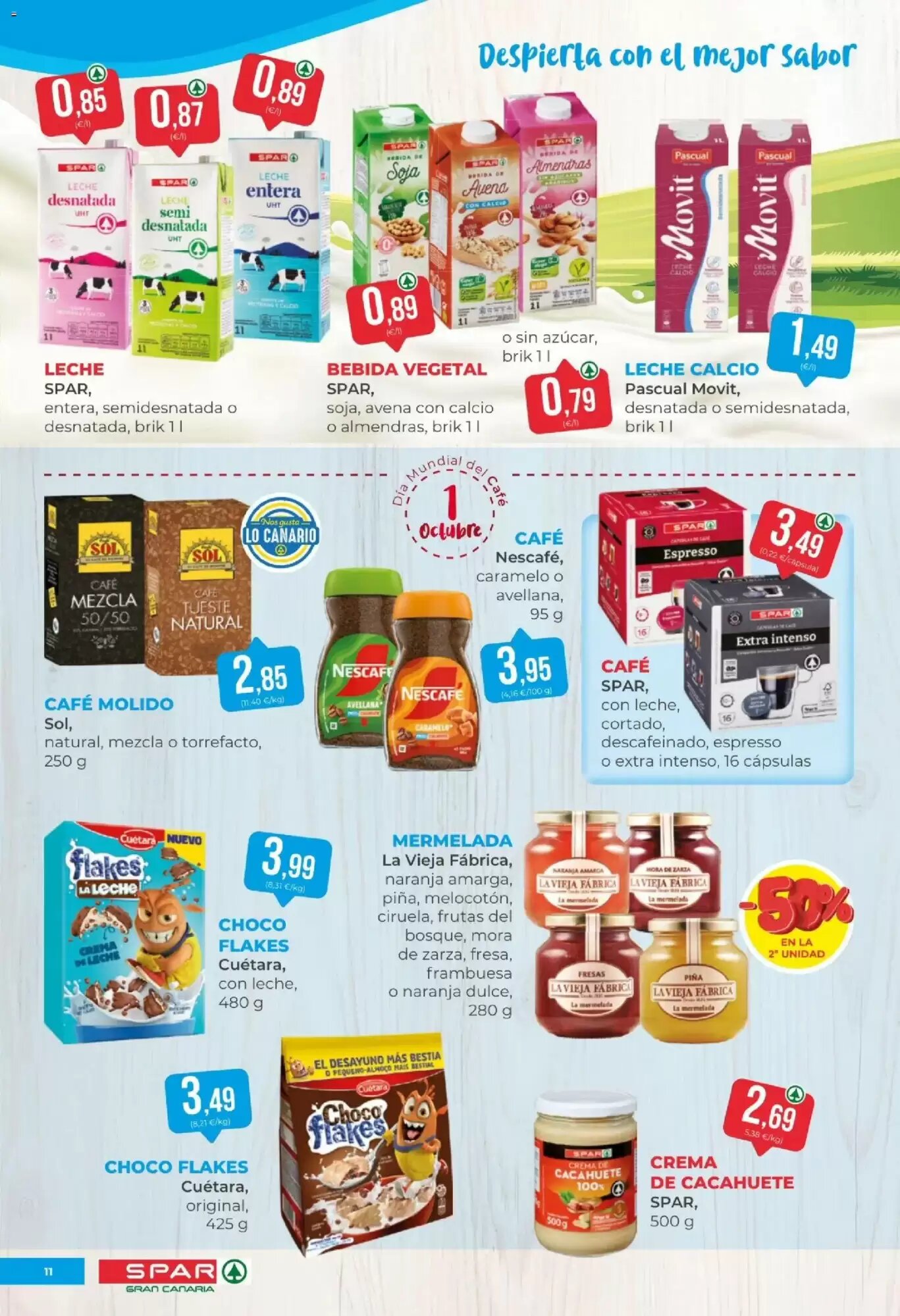 Folleto promocional de Spar válido desde el 18/09/2026 - Página 11.