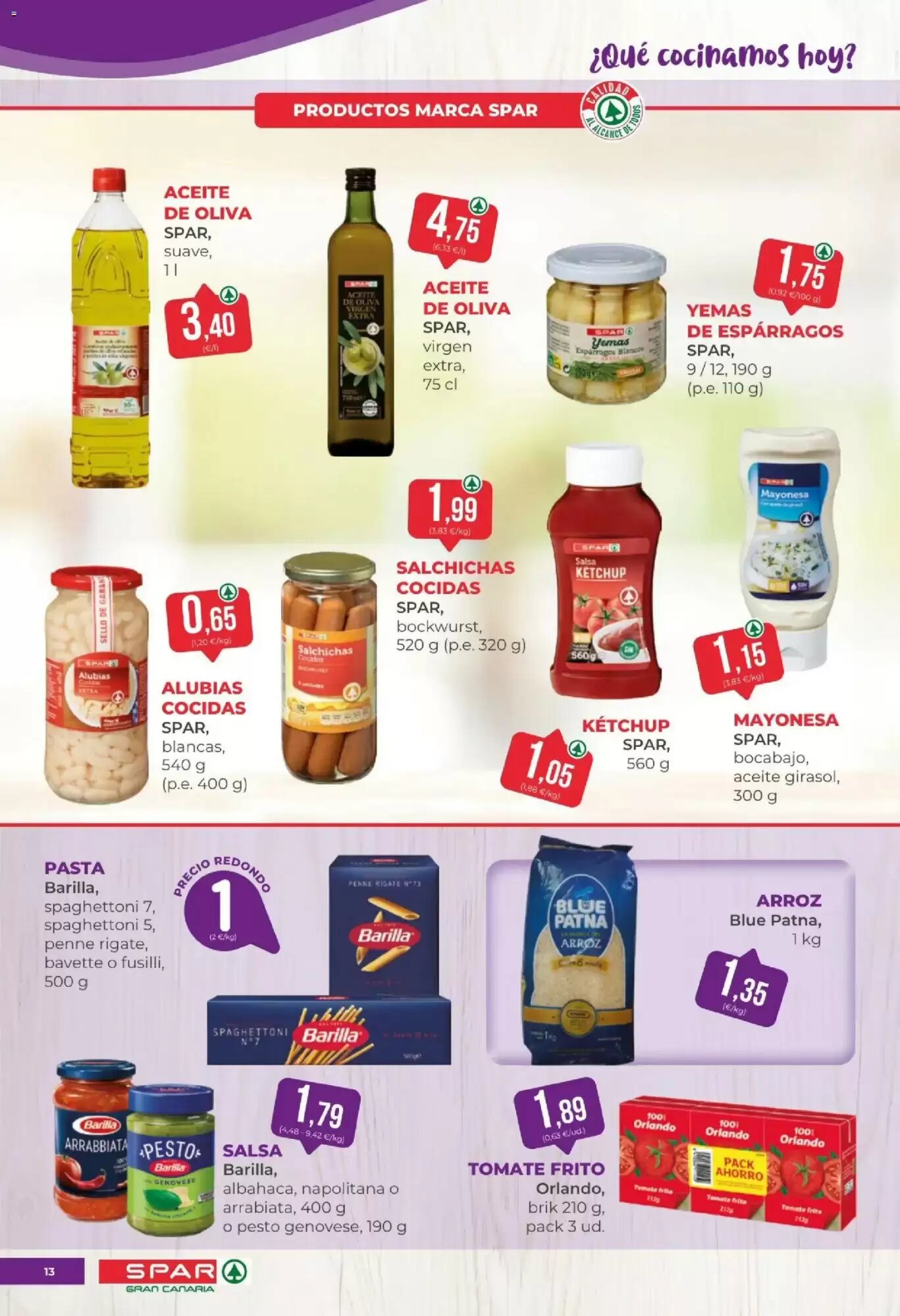 Folleto promocional de Spar válido desde el 18/09/2026 - Página 13.
