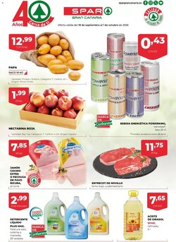Folleto promocional de Spar válido desde el 18/09/2026