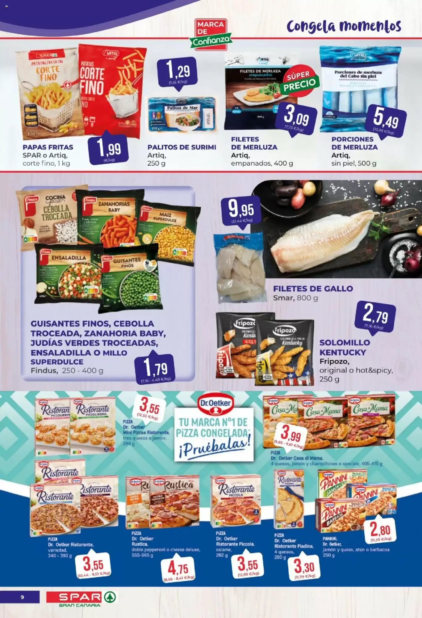 Folleto promocional de Spar válido desde el 18/09/2026 - Página 9.