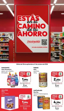Folleto promocional de SPAR Gran Canaria válido desde el 18/09/2026