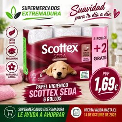 Folleto promocional de Supermercados Extremadura válido desde el 18/09/2026