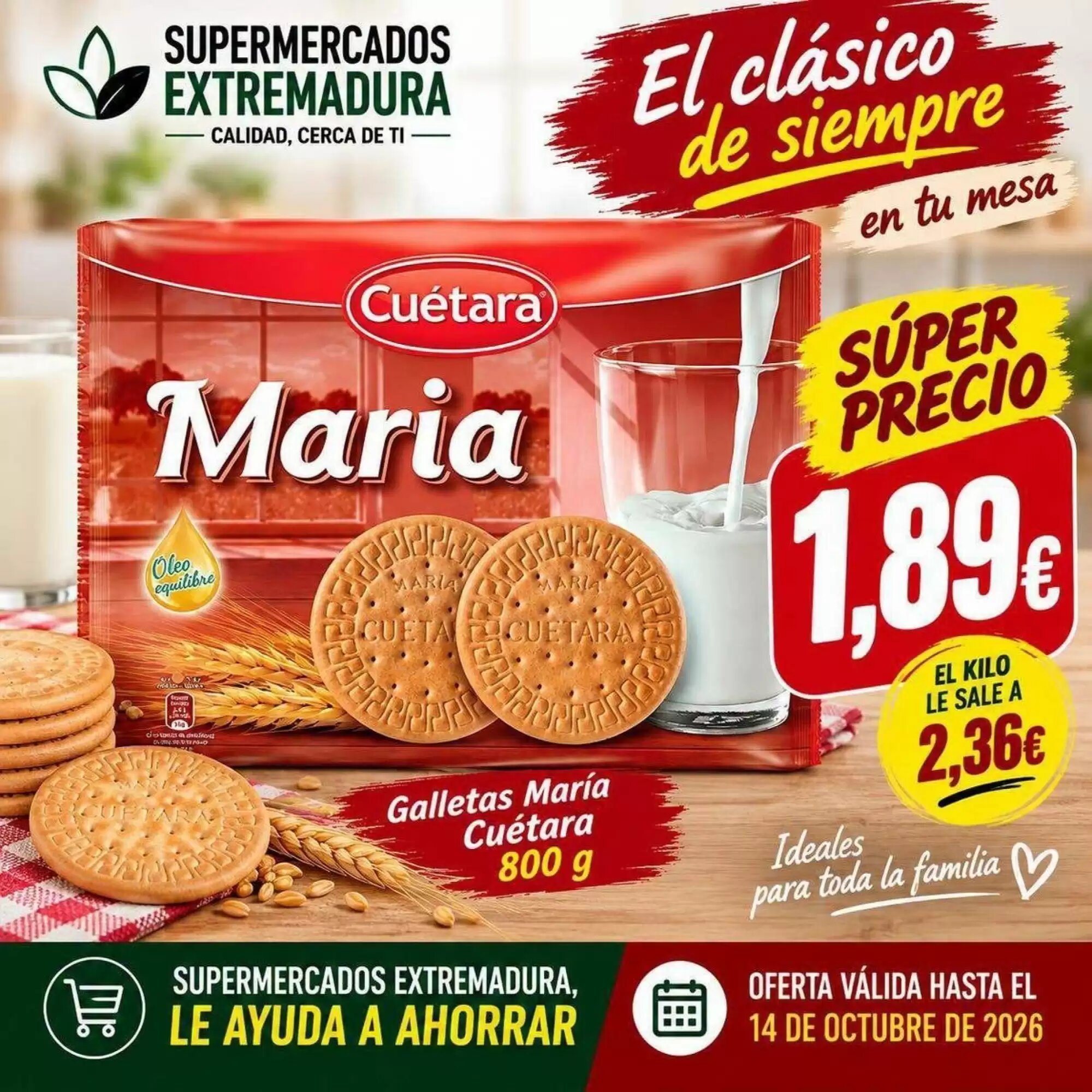 Folleto promocional de Supermercados Extremadura válido desde el 18/09/2026 - Página 3.