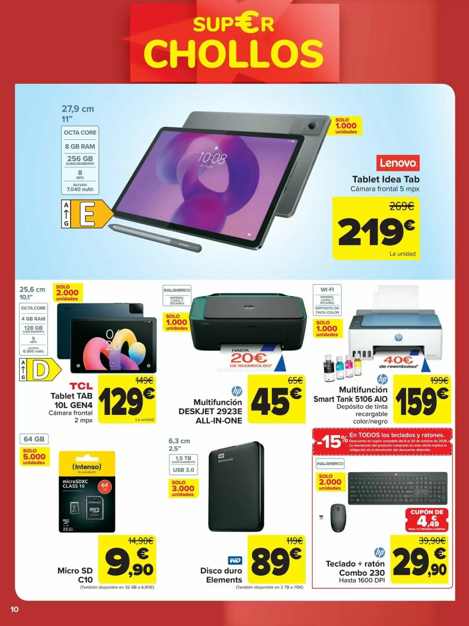 Folleto promocional de Carrefour válido desde el 18/09/2026 - Página 10.