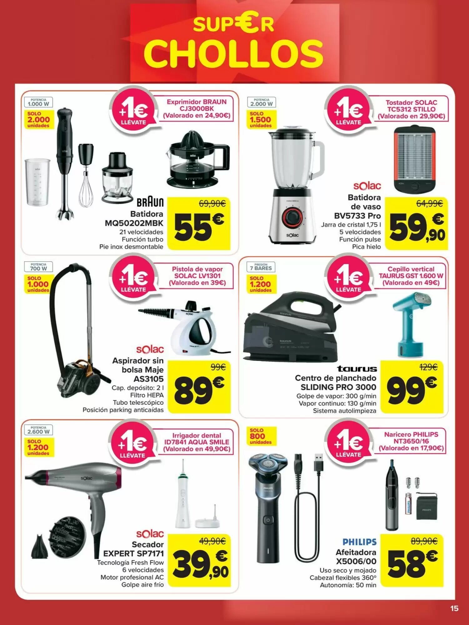 Folleto promocional de Carrefour válido desde el 18/09/2026 - Página 15.