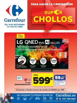 Folleto promocional de Carrefour válido desde el 18/09/2026