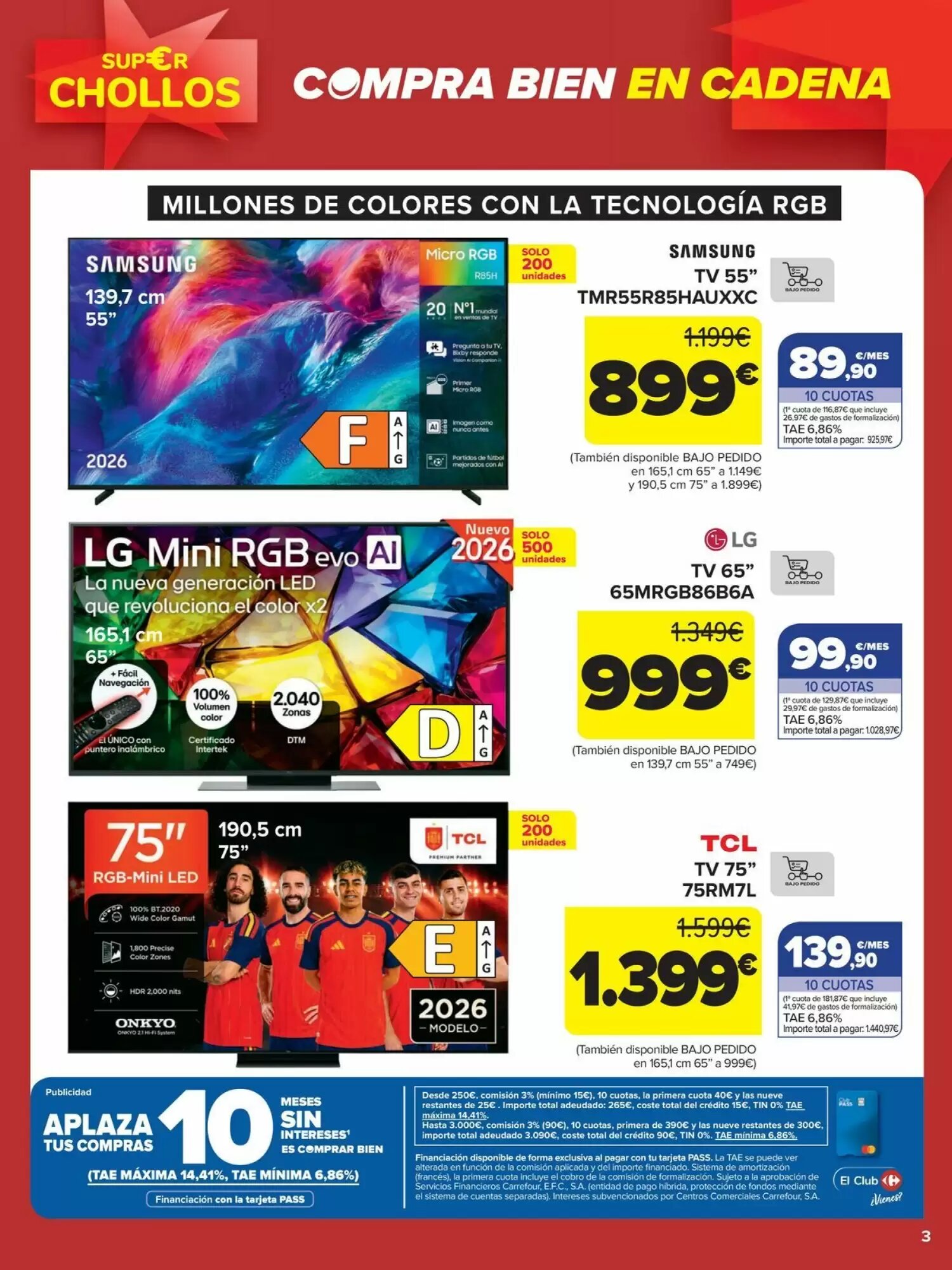 Folleto promocional de Carrefour válido desde el 18/09/2026 - Página 3.
