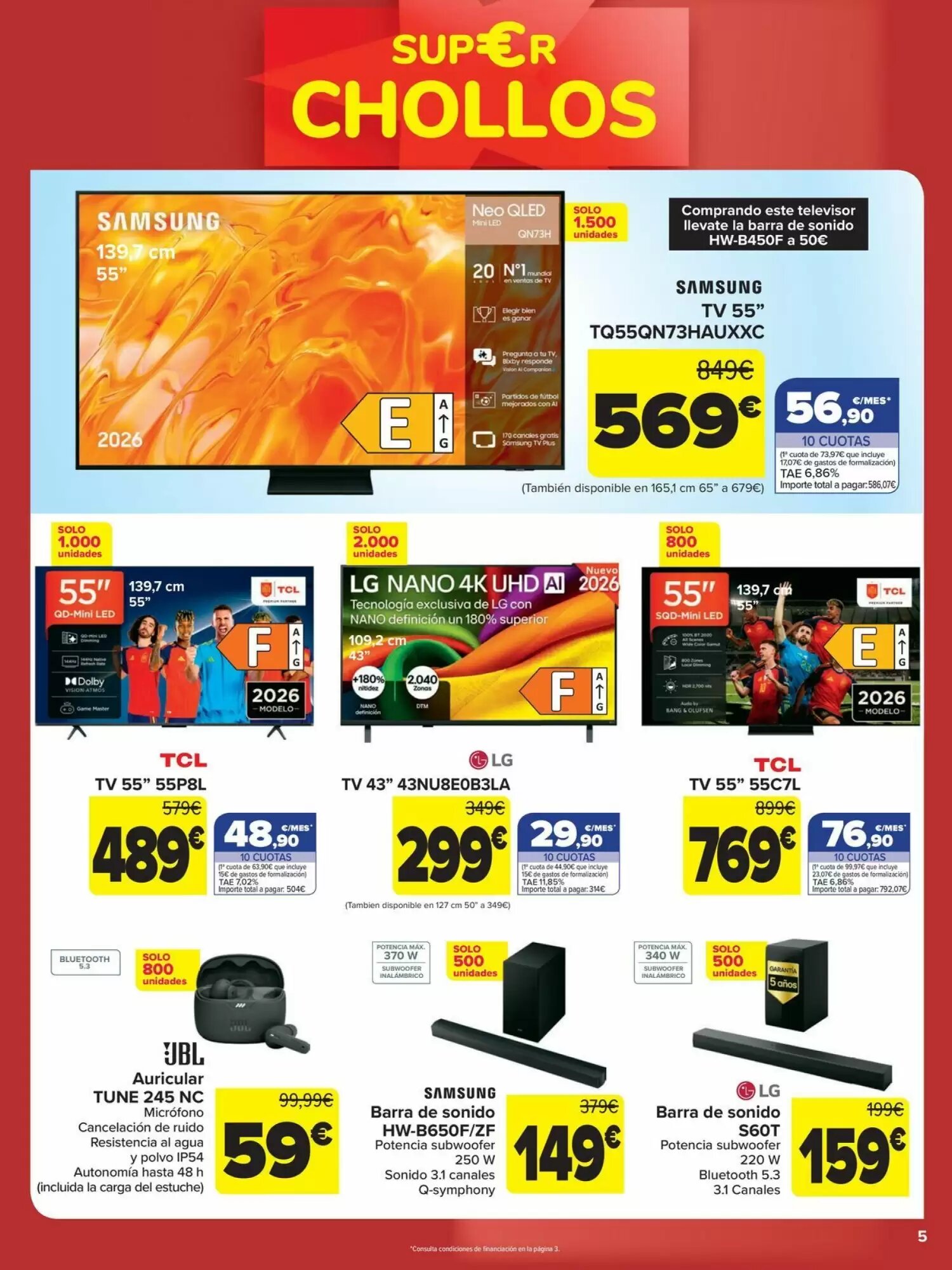 Folleto promocional de Carrefour válido desde el 18/09/2026 - Página 5.