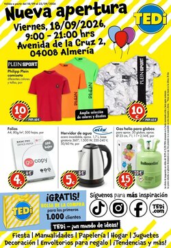 Folleto promocional de TEDi válido desde el 19/09/2026