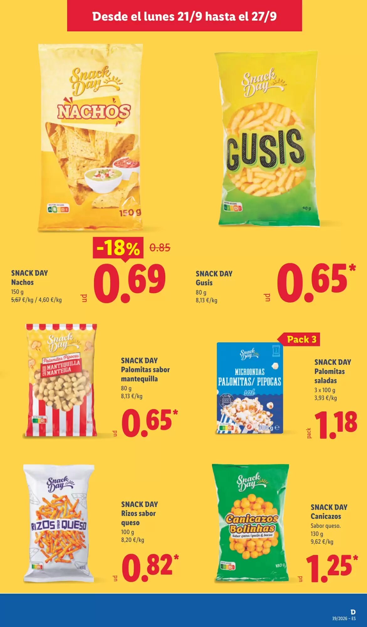 Folleto promocional de Lidl válido desde el 21/09/2026 - Página 13.